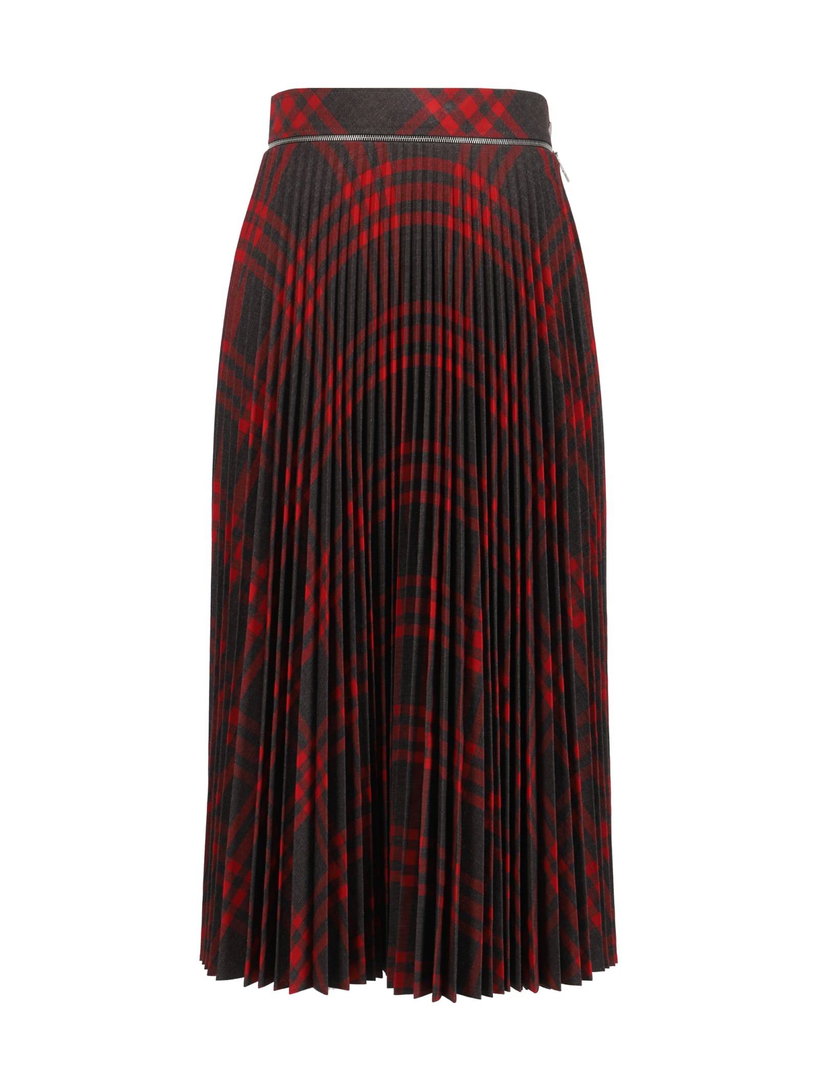 Shop Burberry Skirts Evening In Loch Ip Check