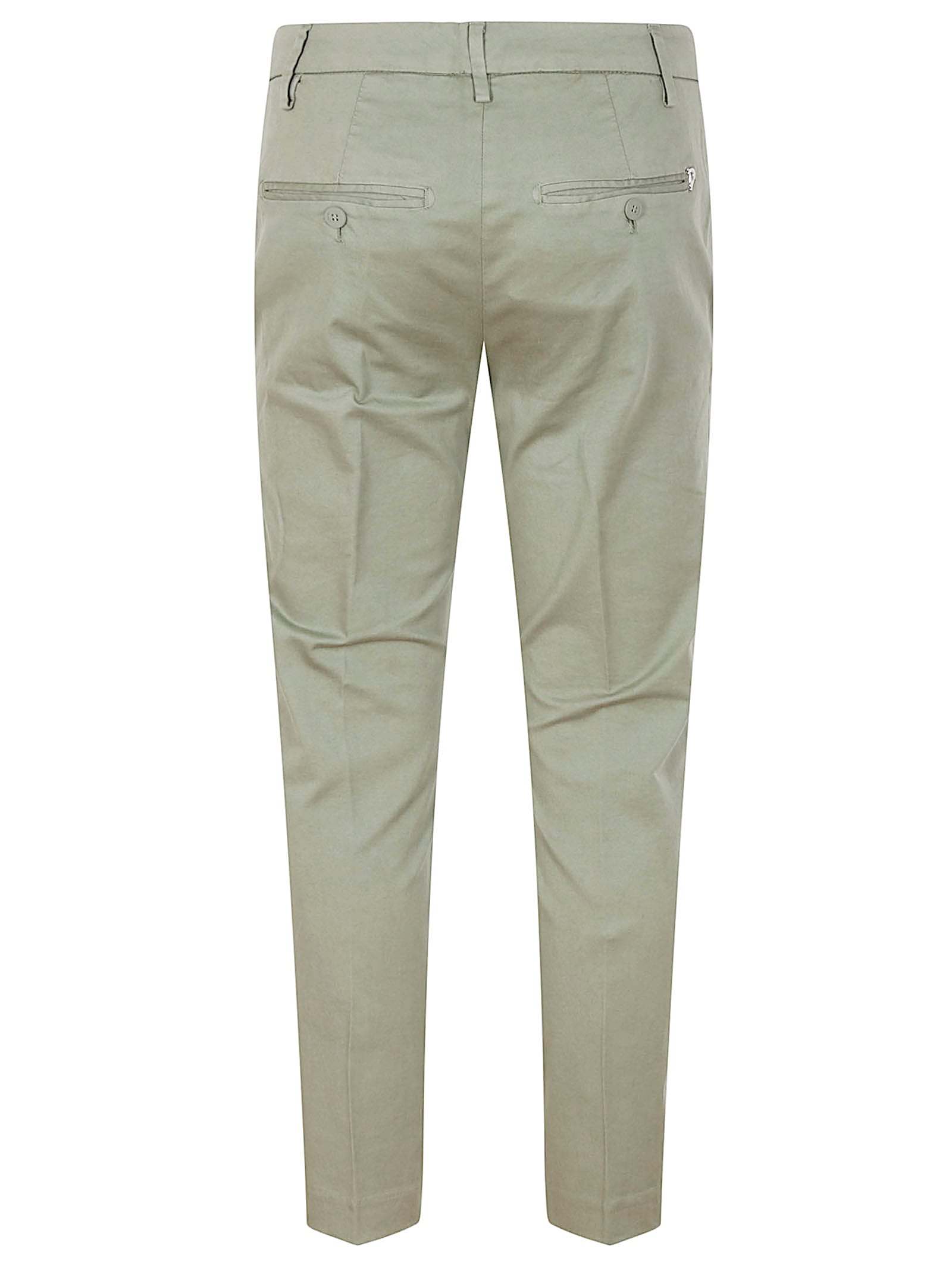 Dondup Button-embellished Trousers In Multi