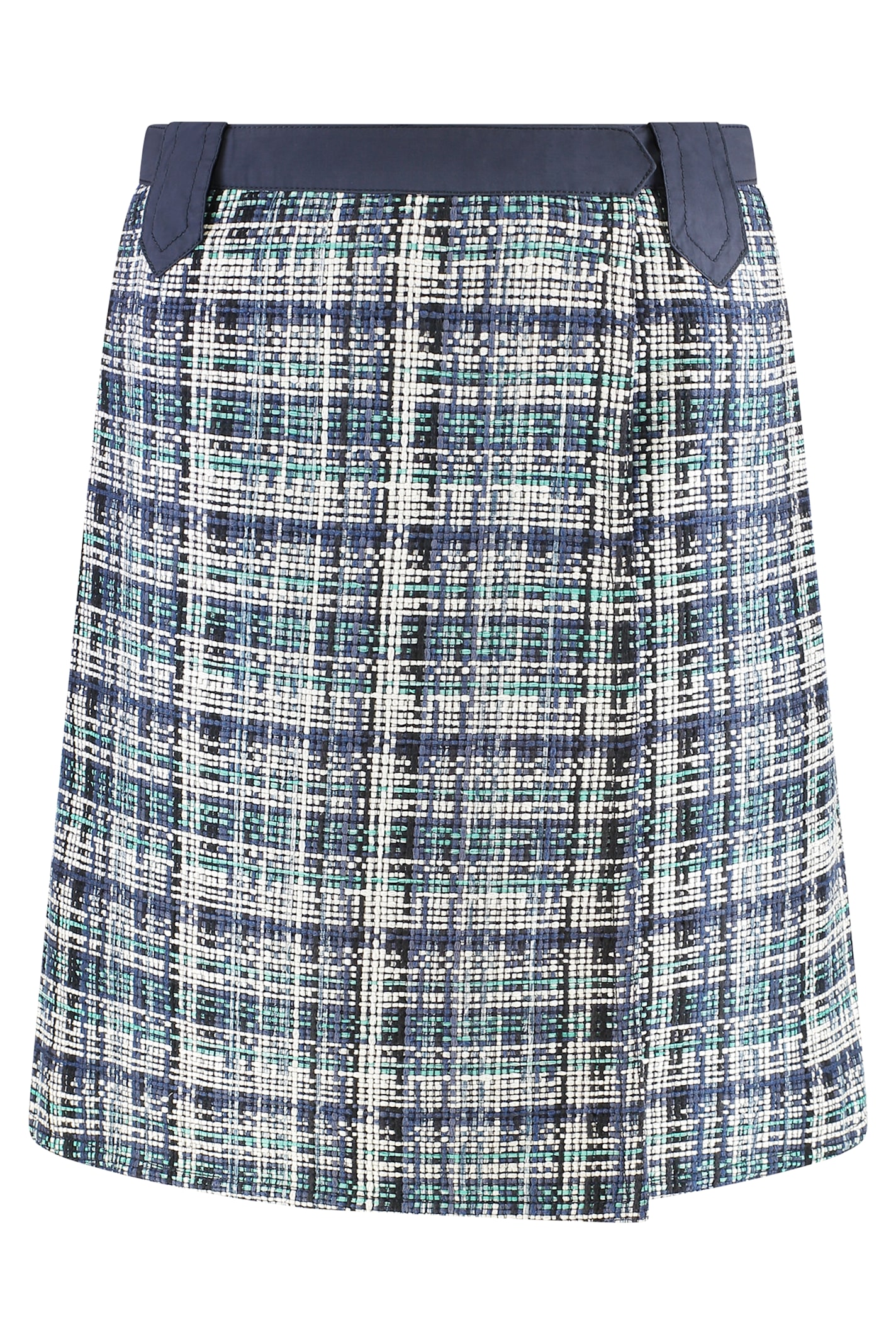 Etro Cotton Blend Wrap Skirt