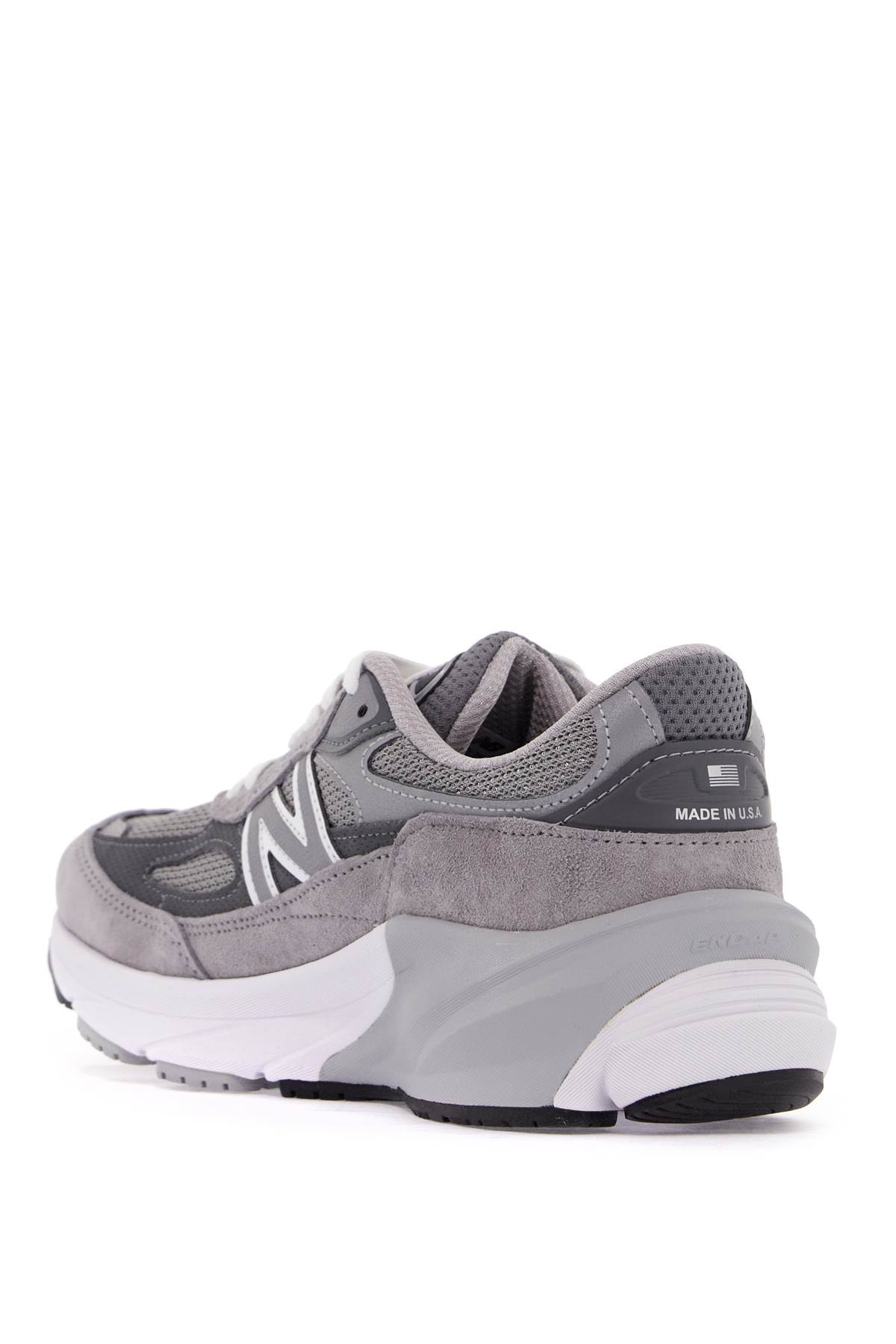 Shop New Balance 990v6 Sneakers Made In In Cool Grey (grey)