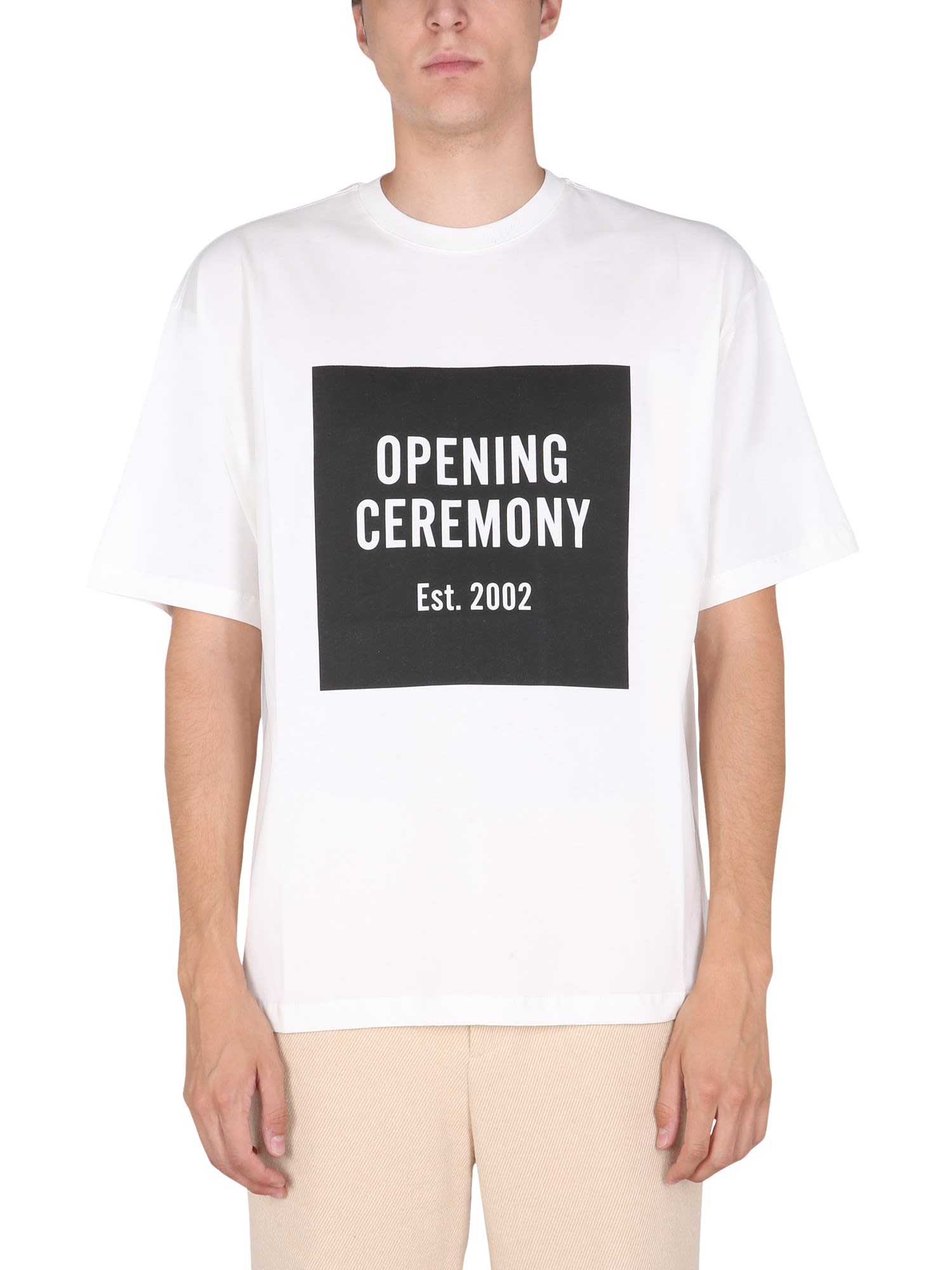 Opening Ceremony T-shirt With Logo Box