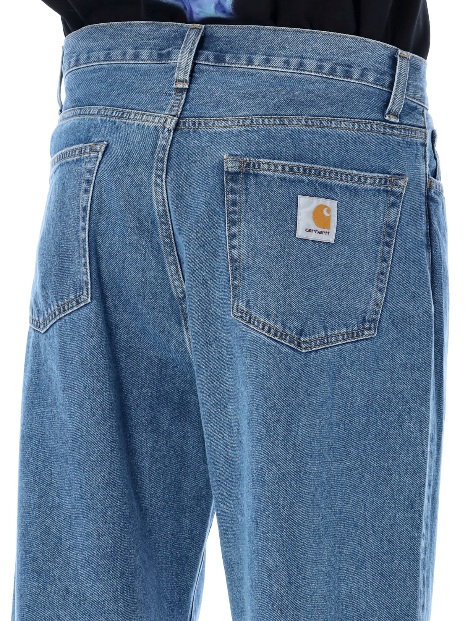 Shop Carhartt Landon Jeans In Blue