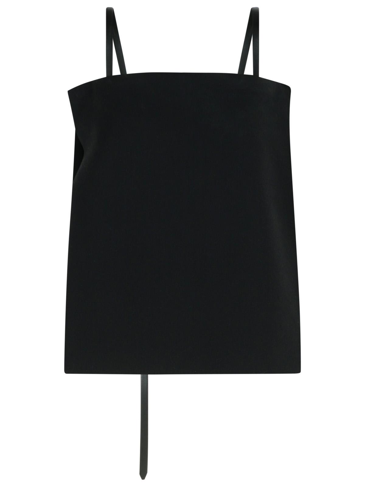 Black Viscose Skirt