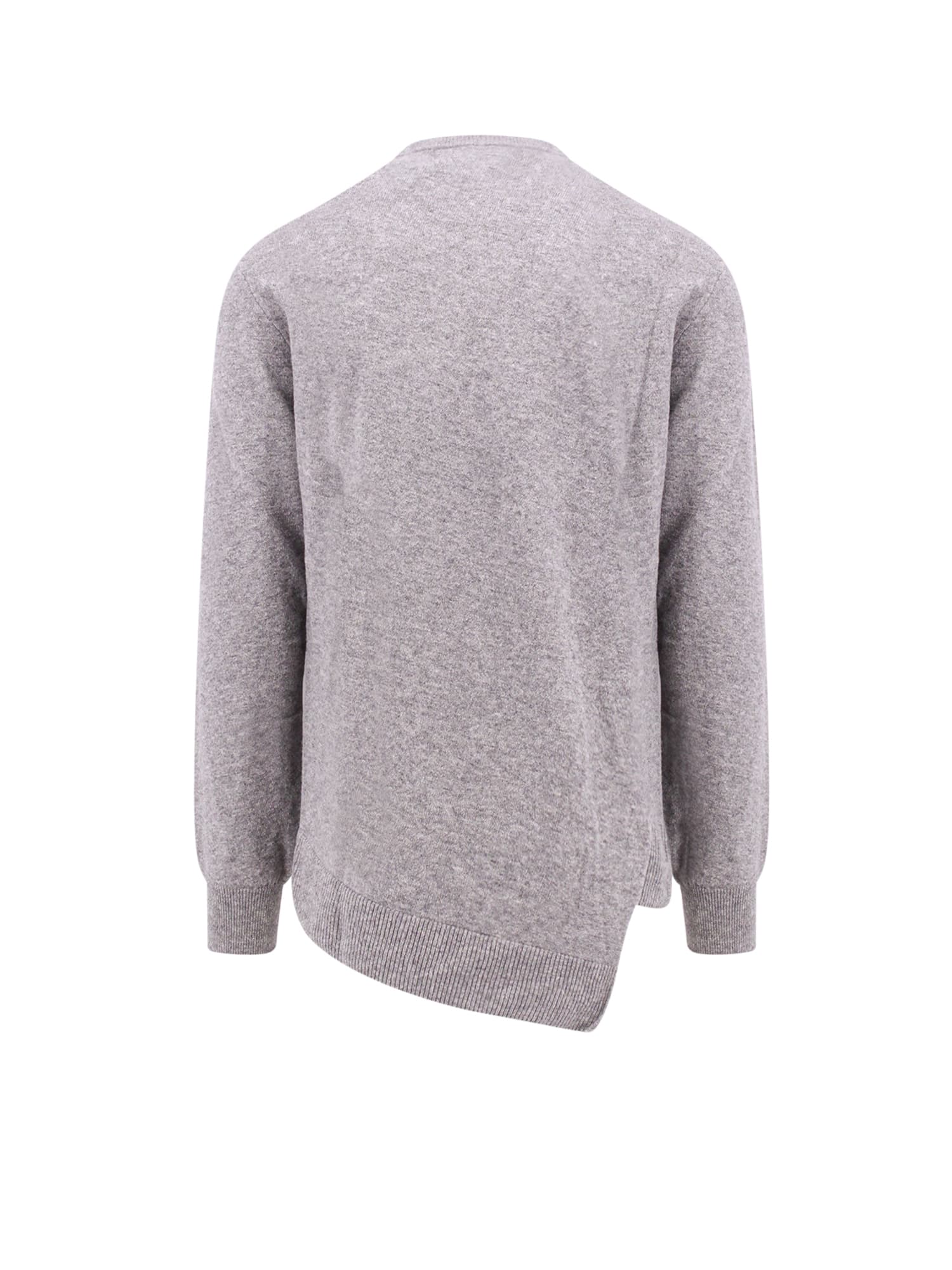 Shop Comme Des Garçons Shirt Sweater Sweater In Grey