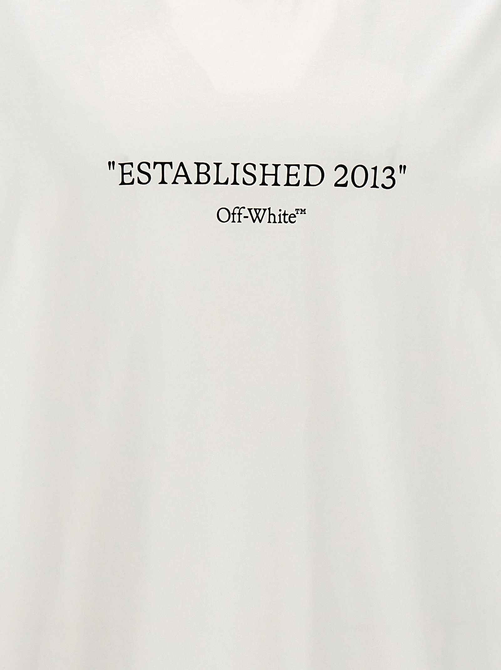 Shop Off-white Est 2013 T-shirt In White
