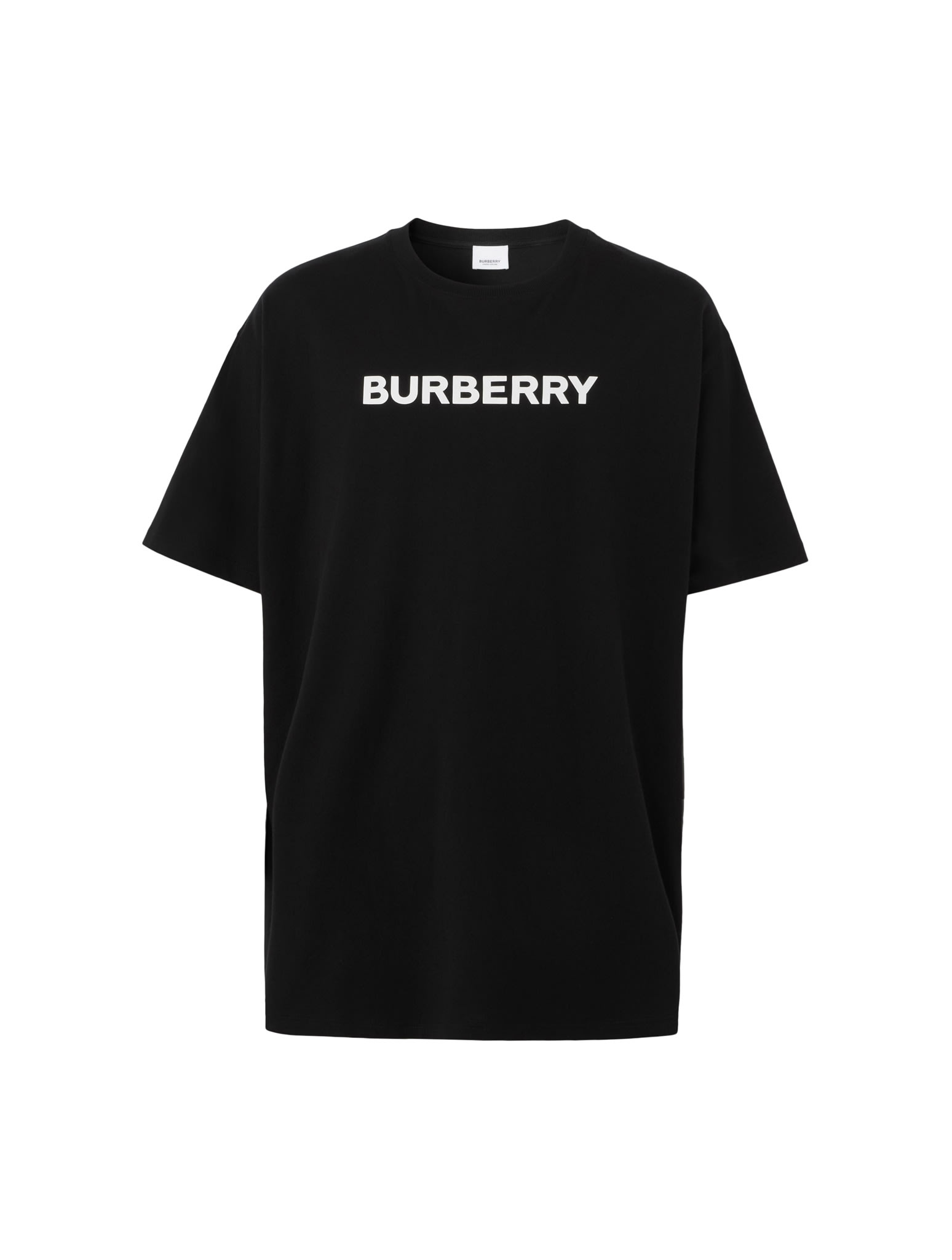Shop Burberry Harriston M Tops In Black