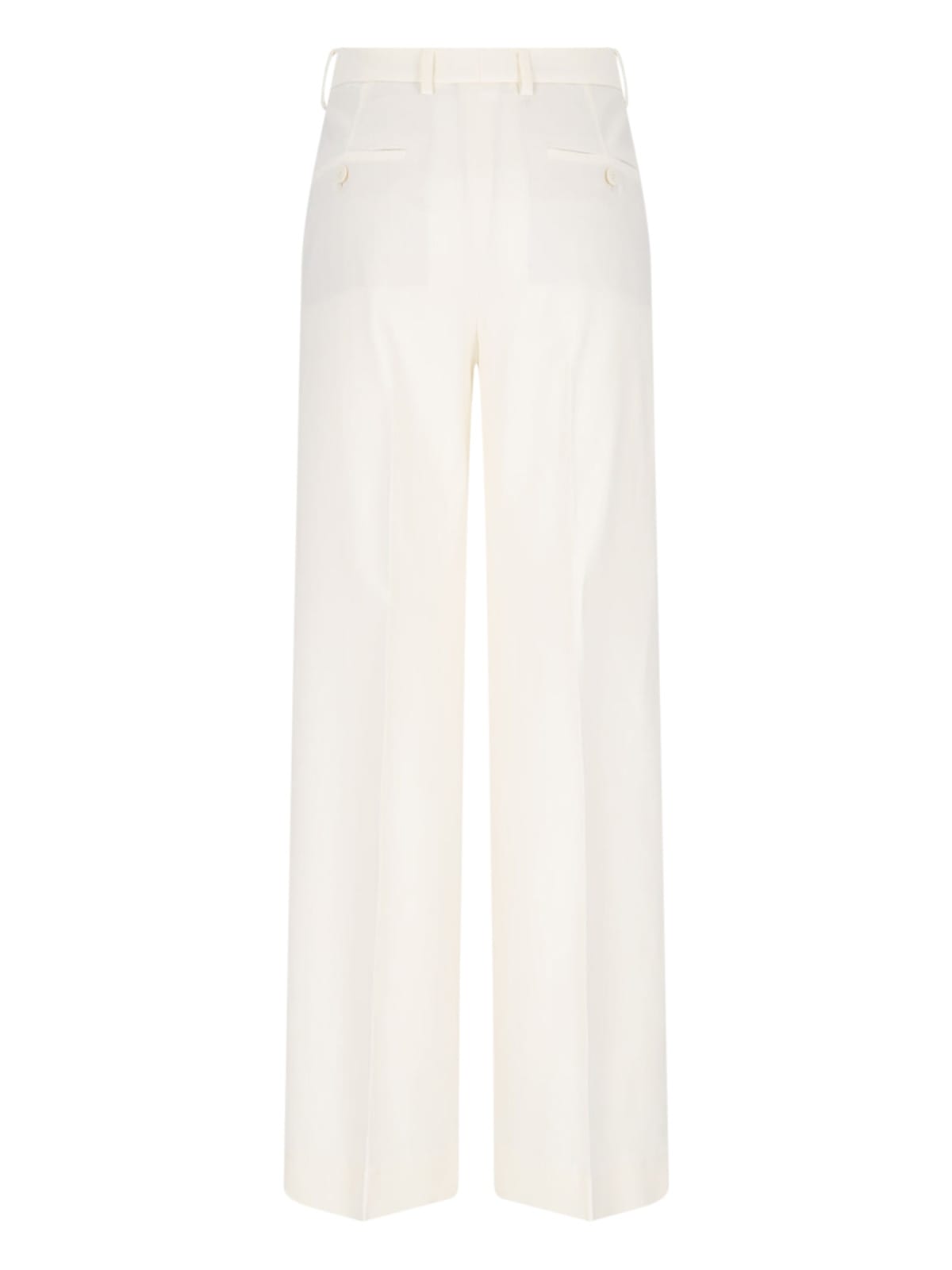 Shop Incotex Palazzo Pants In White