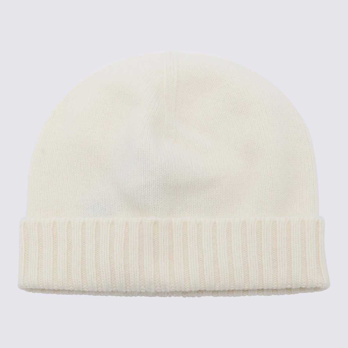 White Wool Beanie