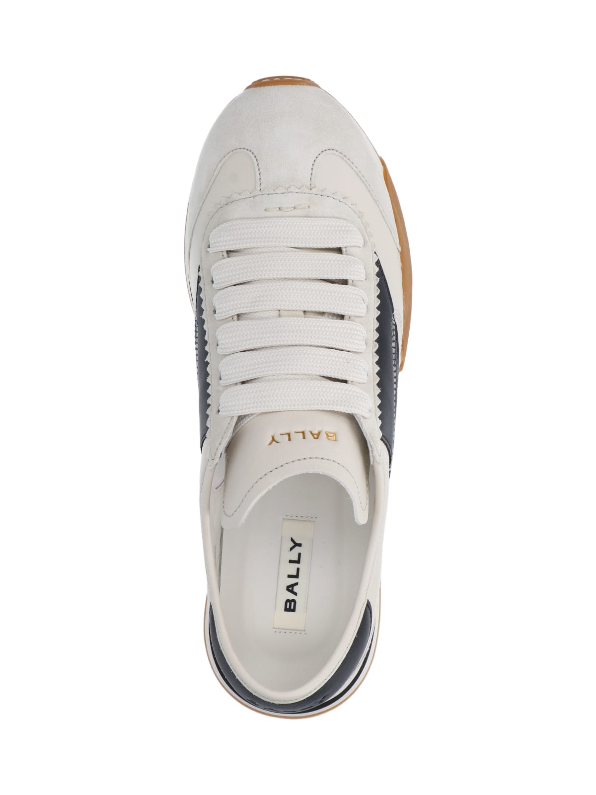 Shop Bally Sussex Sneakers In Crema