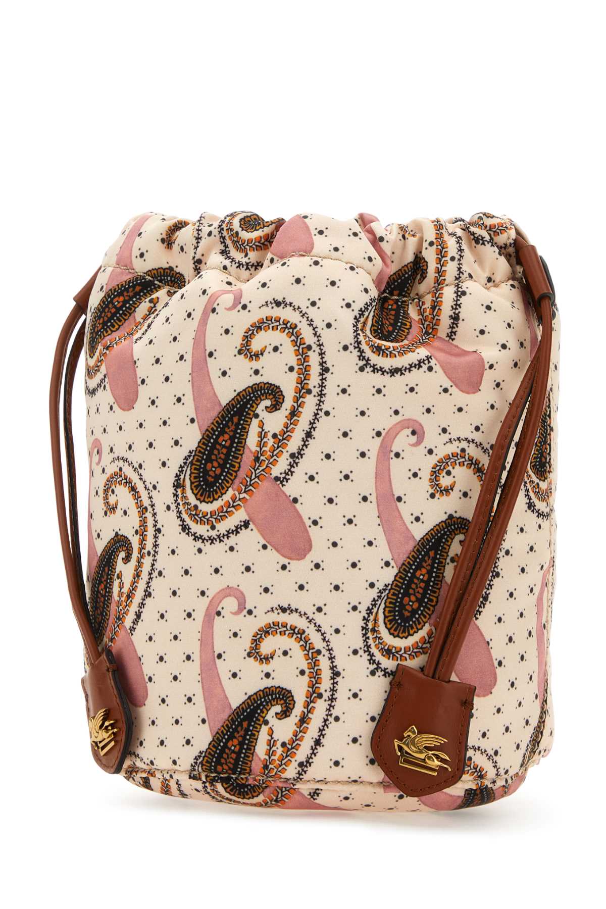 Shop Etro Printed Fabric Pouch In 0650
