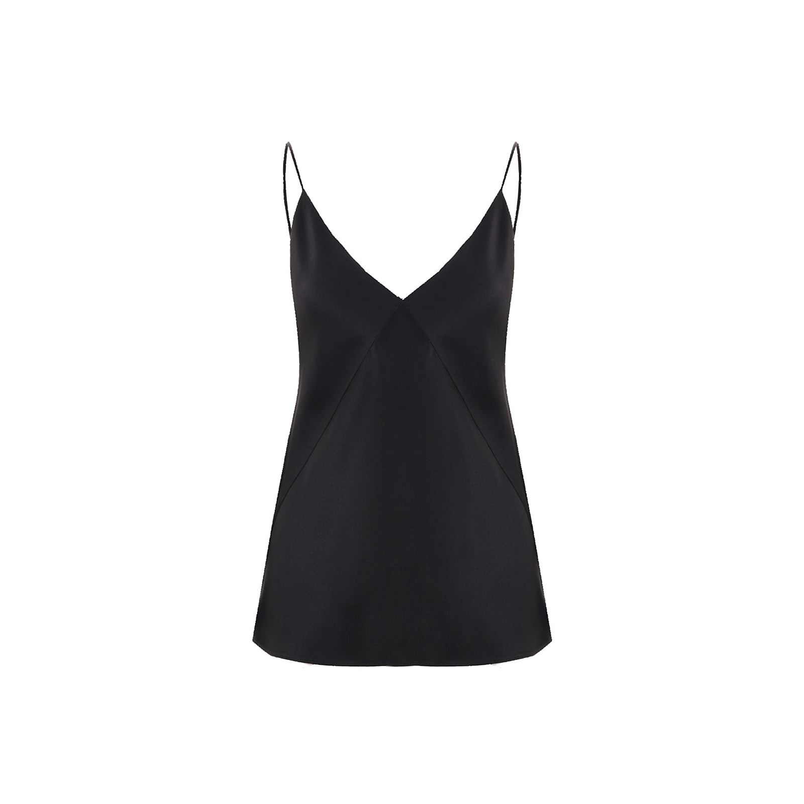 Max Mara Silk Top Relaxed Fit Satin Finish In Gray