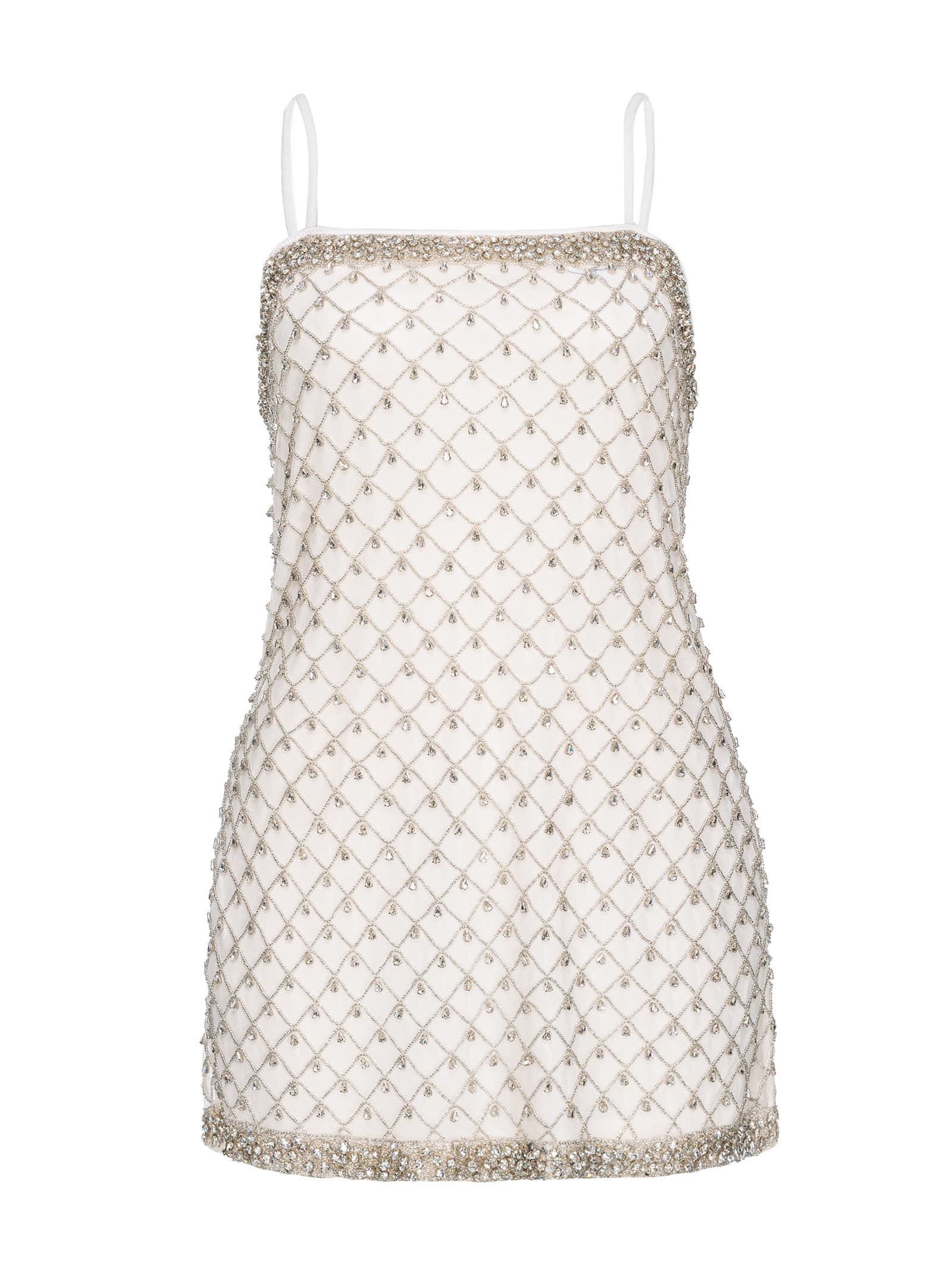 Shop Pinko Mini Dress In White