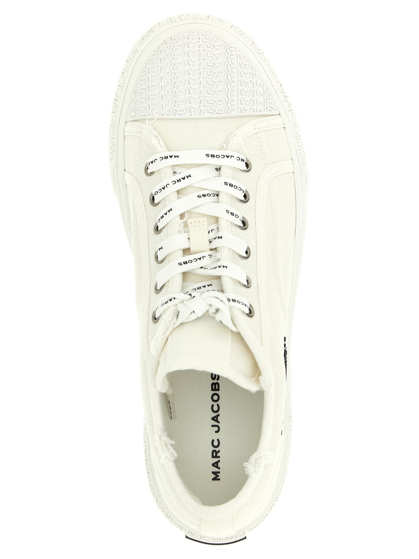 Marc Jacobs The Canvas Low-top Sneakers In White