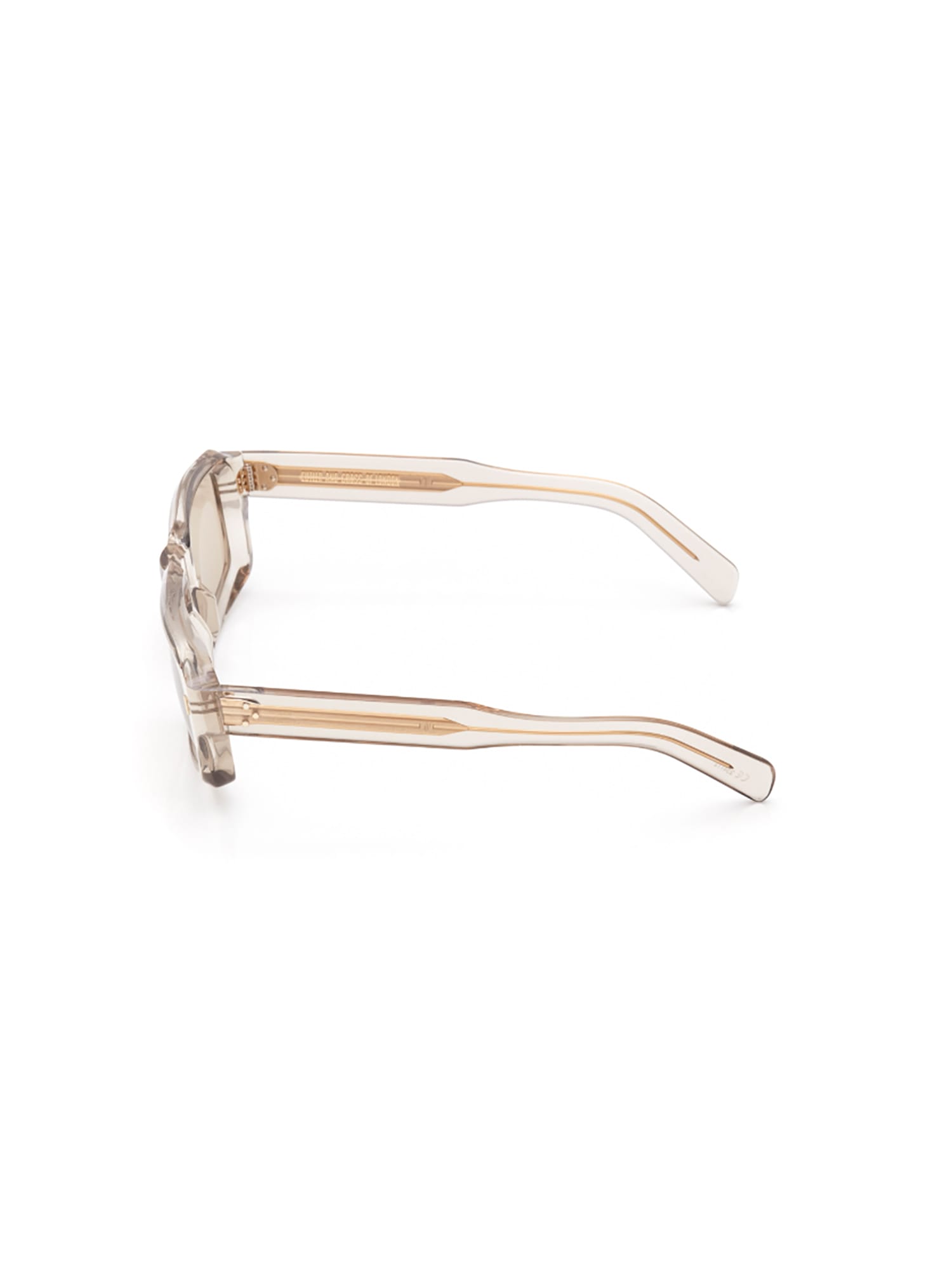 Shop Cutler And Gross 9495 Sunglasses In Sand Crystal