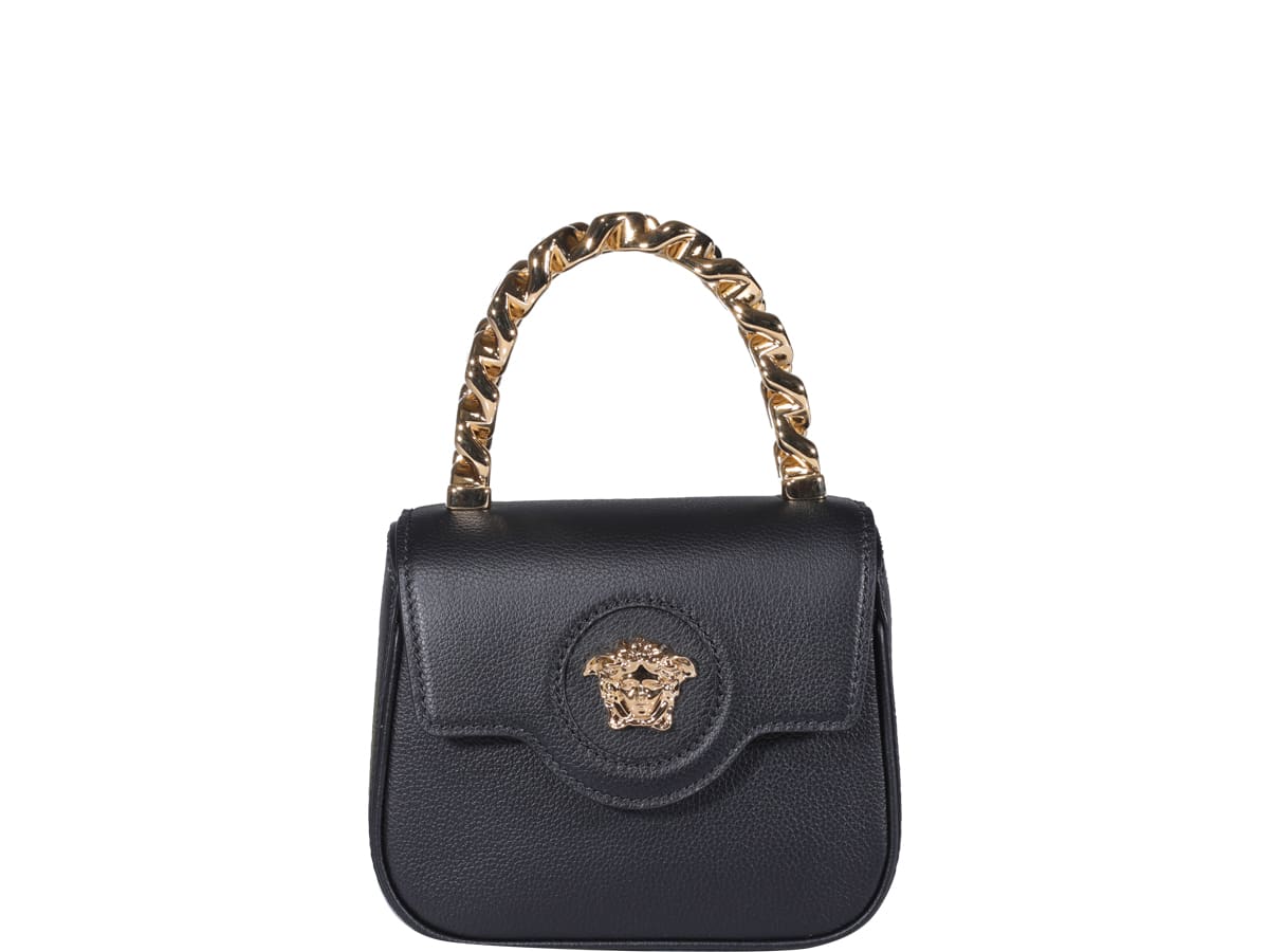 Versace Handbag With Logo