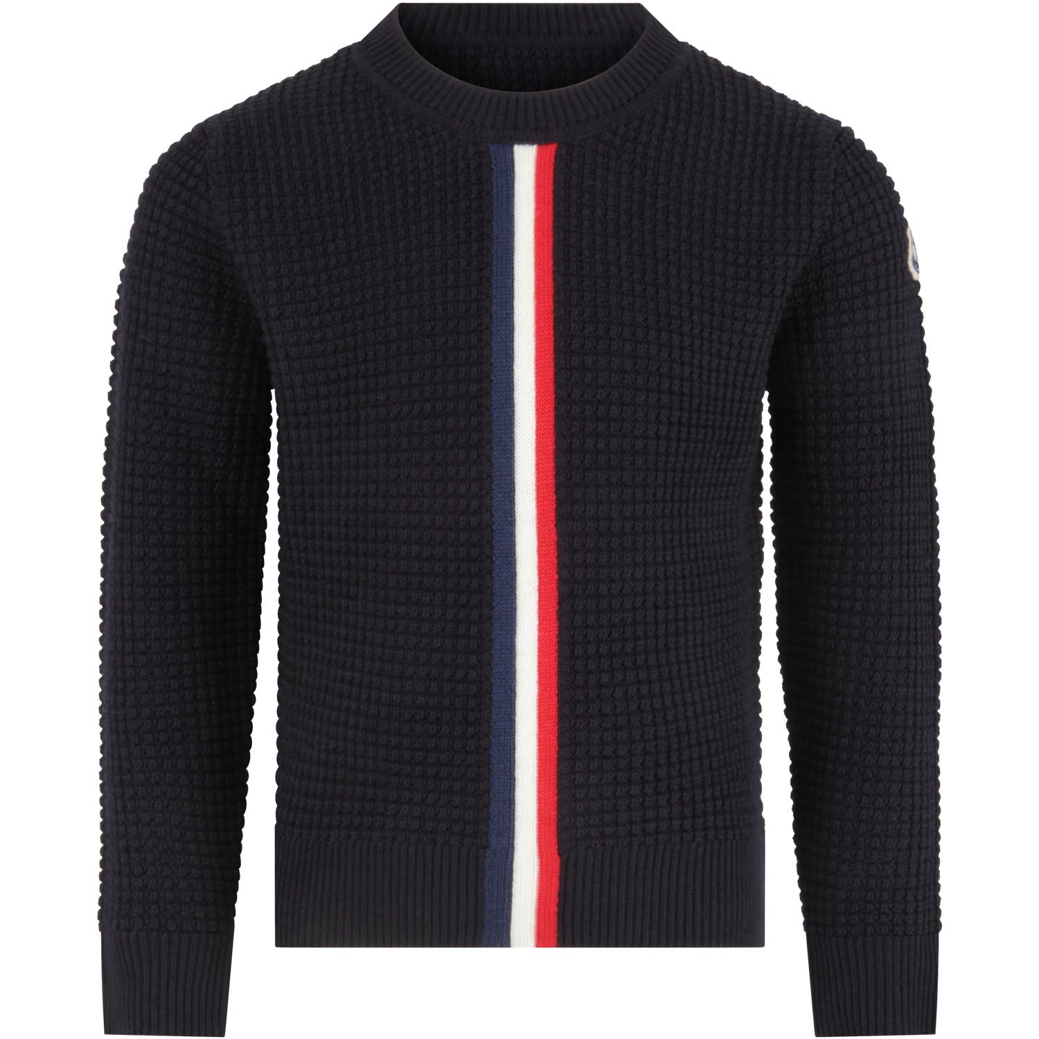 moncler blue sweater