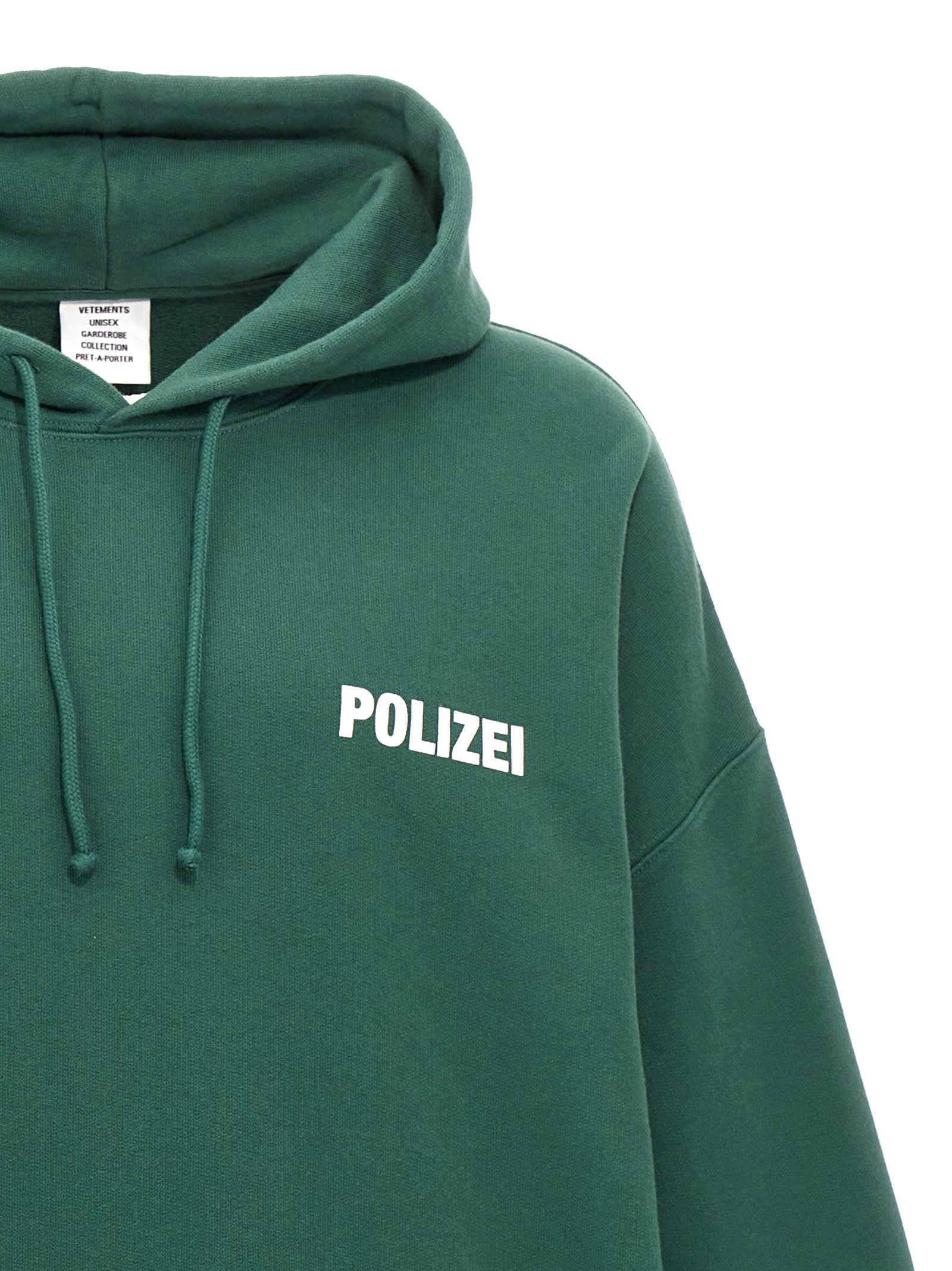 VETEMENTS POLIZEI HOODIE 