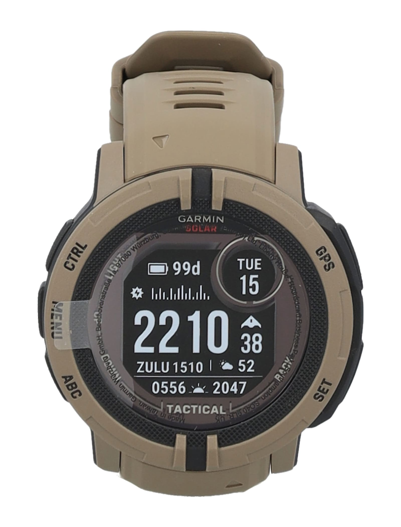 Shop Garmin Instinct 2 Solar Tactical Edition Smartwatch In Coyote Tan