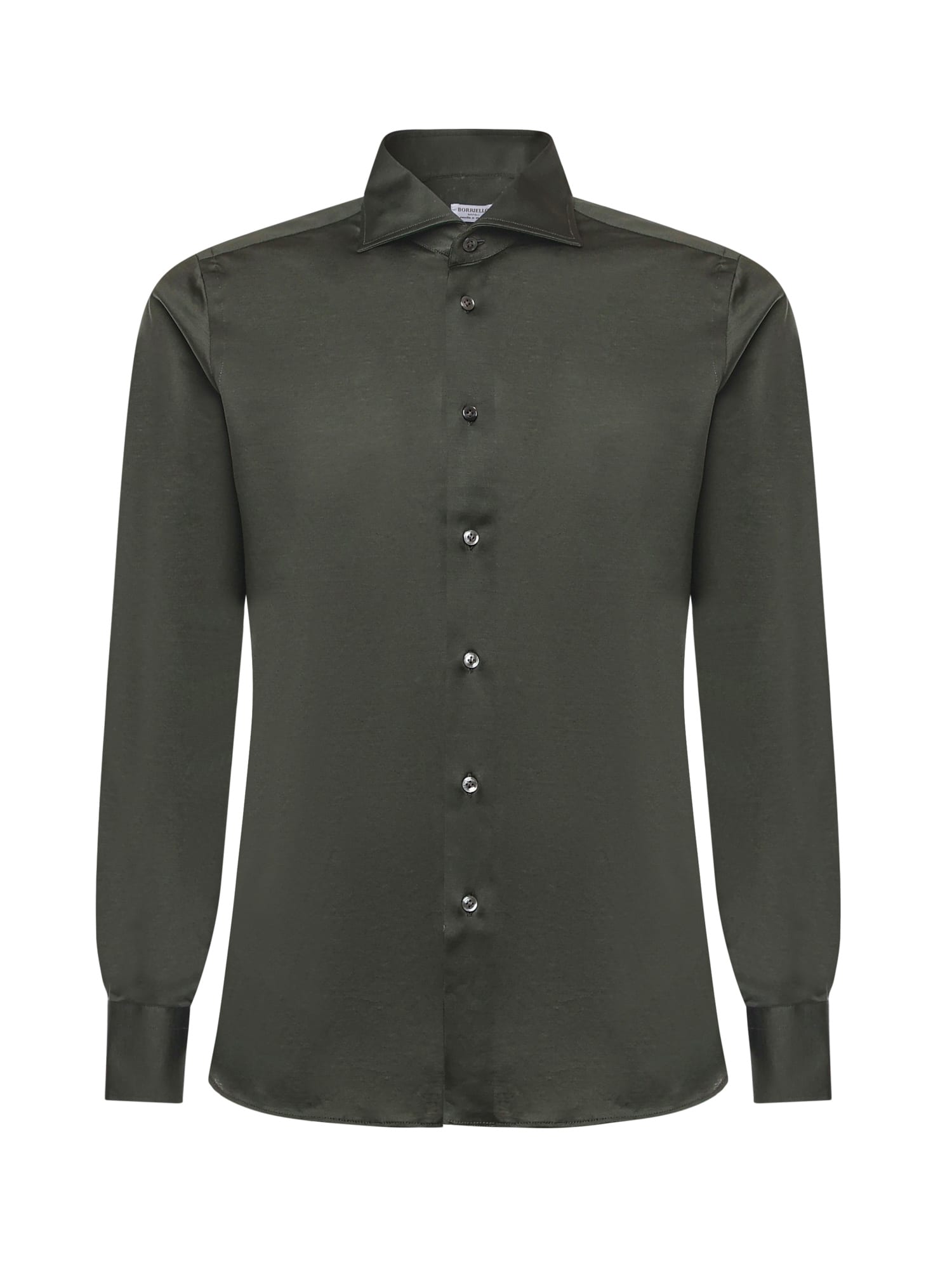 Borriello Napoli Button-up Shirt In Green