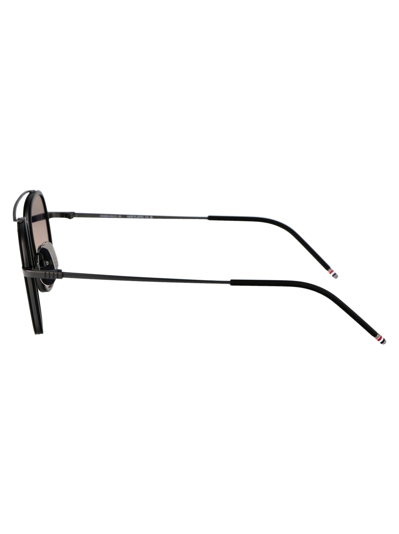 Shop Thom Browne Ues800a-g0003-004-51 Sunglasses In 004 Black/ch