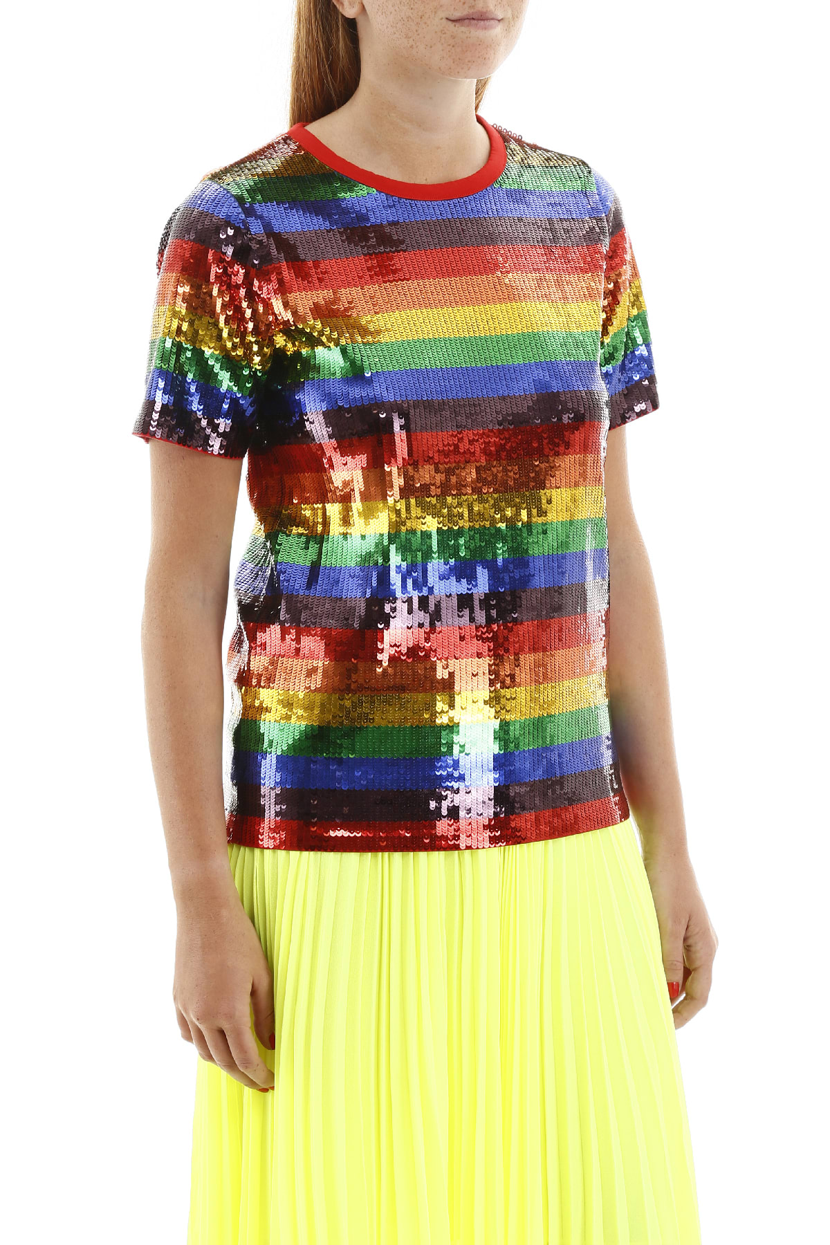 michael kors rainbow t shirt