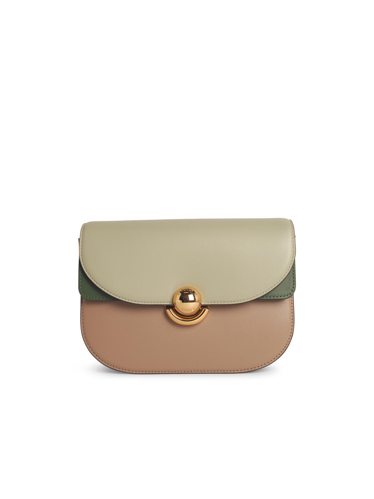 Furla Structured Color-block Bag With Adjustable Shoulder Strap