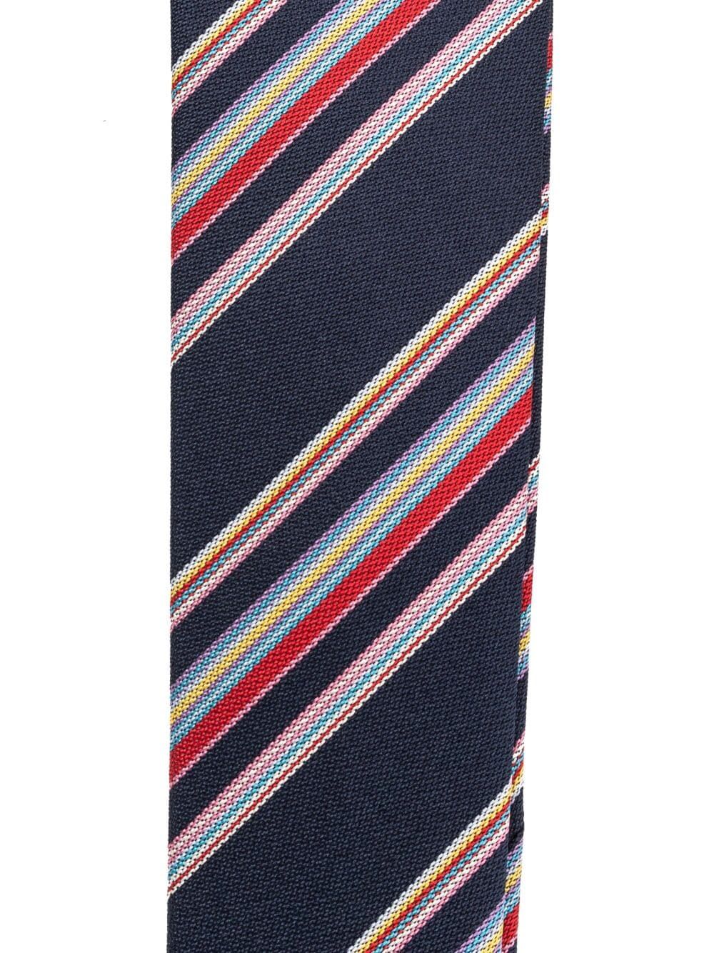 Shop Paul Smith Men Tie Stripe In Multi