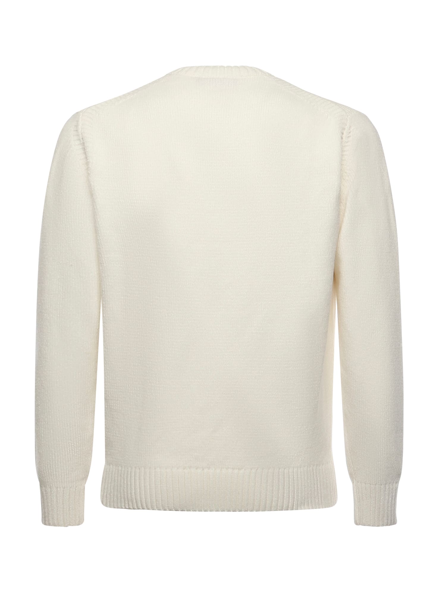 Liu •jo Chenille Sweater In White