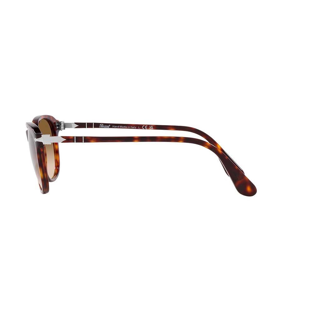 Shop Persol Rectangular Frame Sunglasses In 24/51