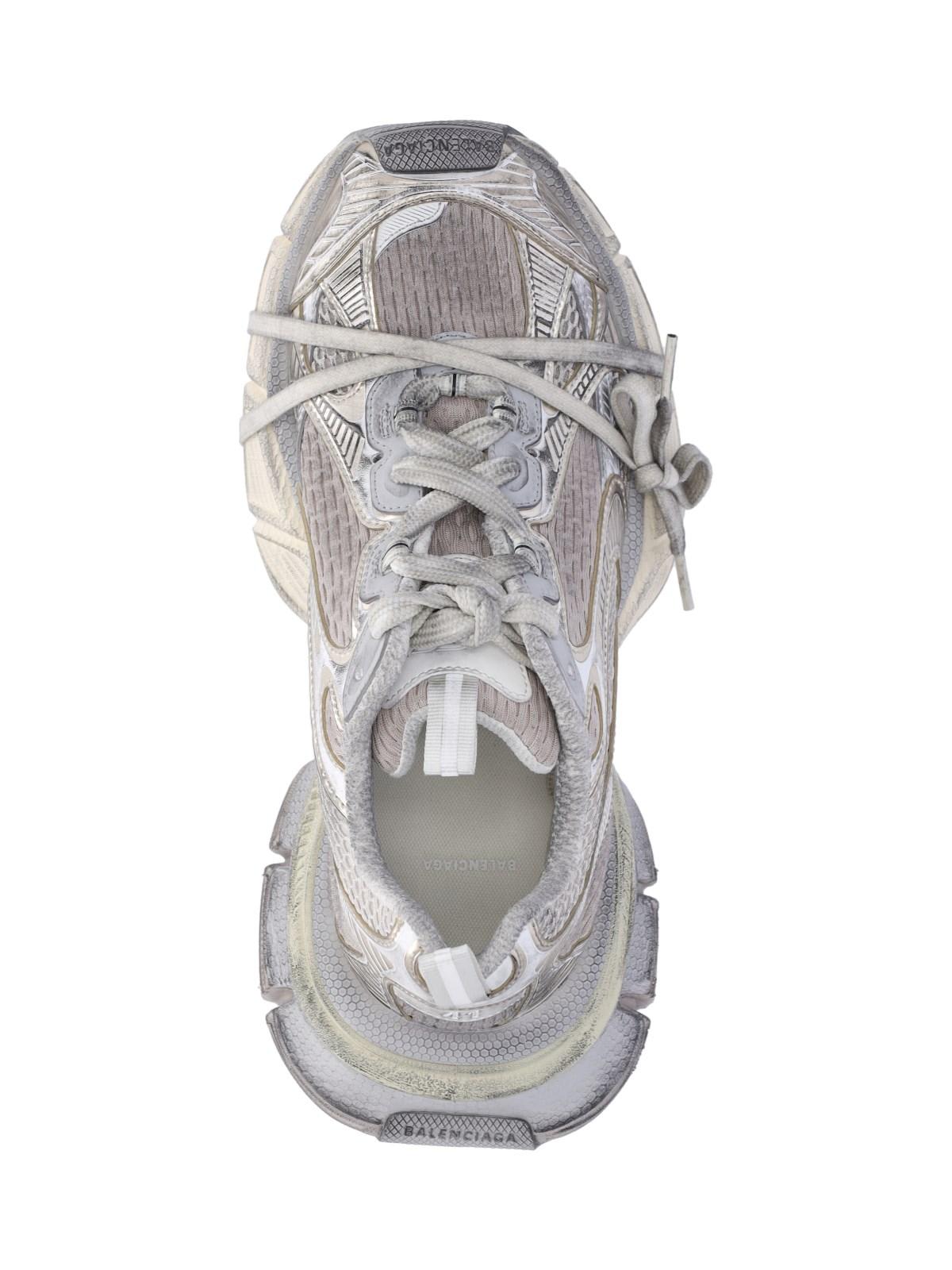 Balenciaga Sneakers In Eggshell