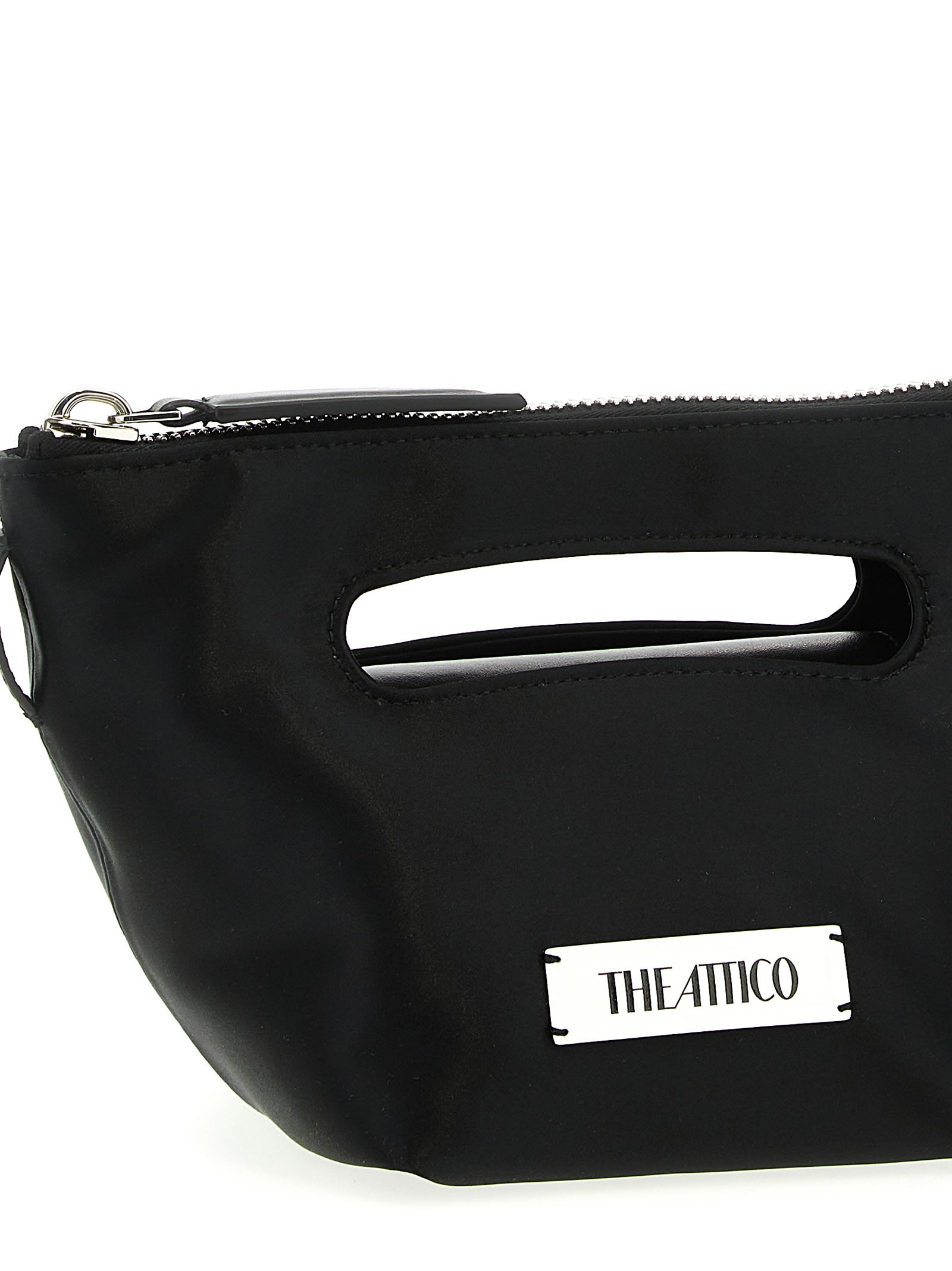 Shop Attico Via Dei Giardini 15 Handbag In Black