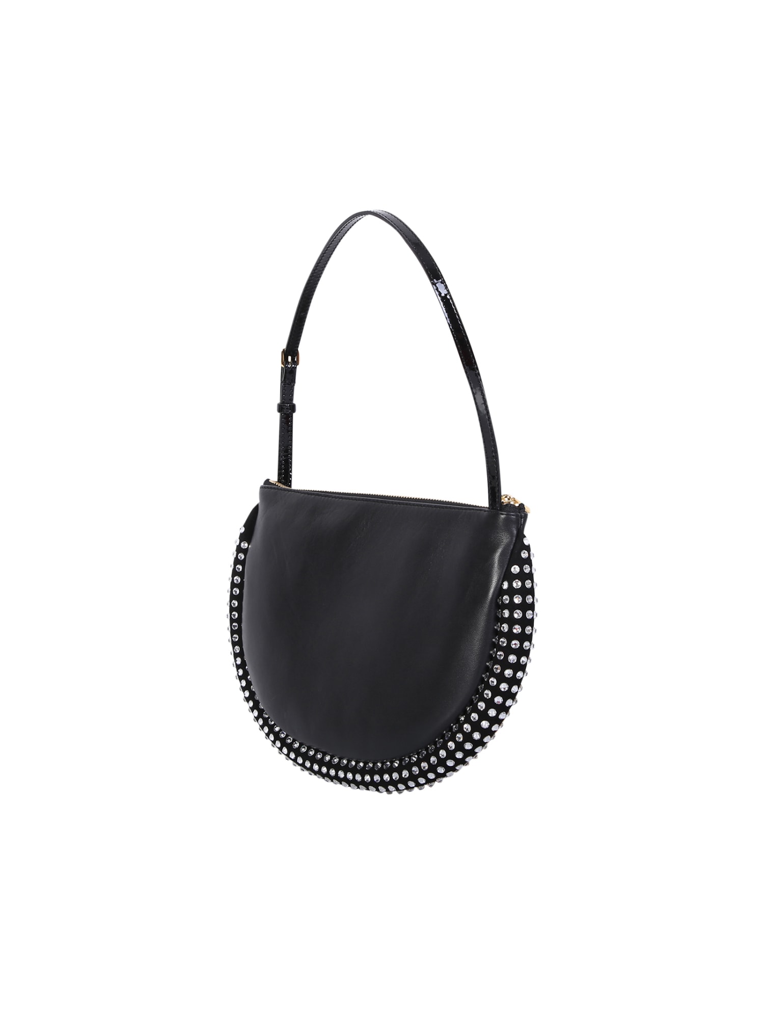 Shop Jw Anderson Bumper Moon Crystal Black Bag