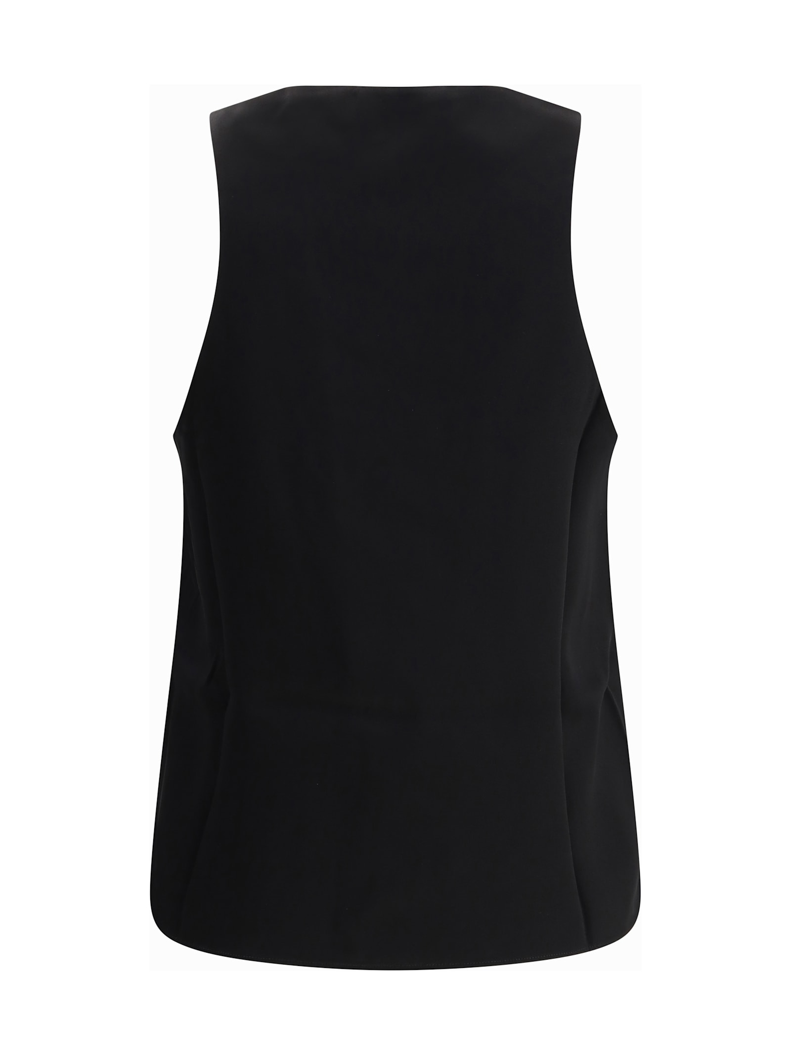 Sa Su Phi Scoop-neck Top In Black