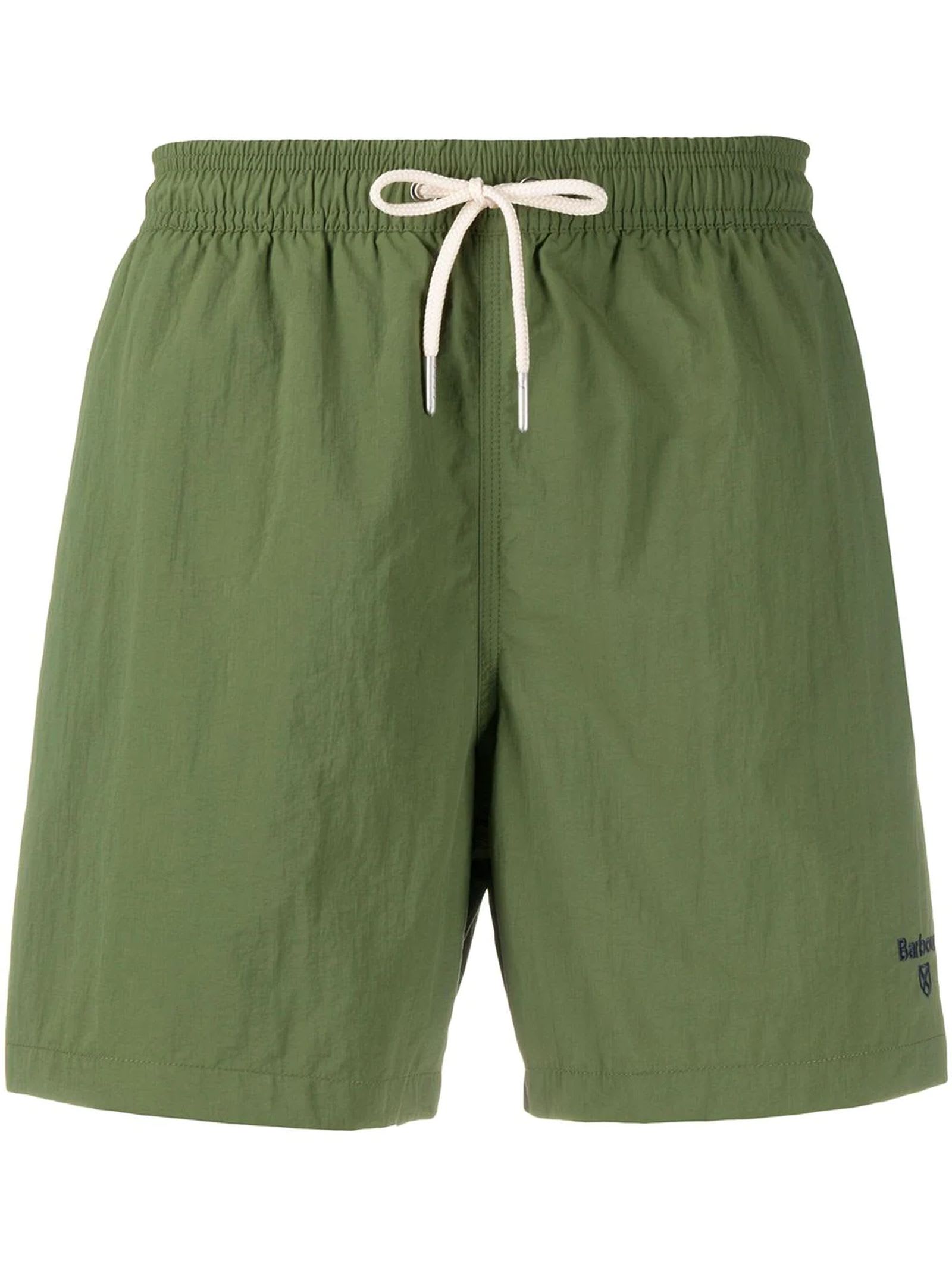 Barbour Green Swim Shorts In Verde | ModeSens