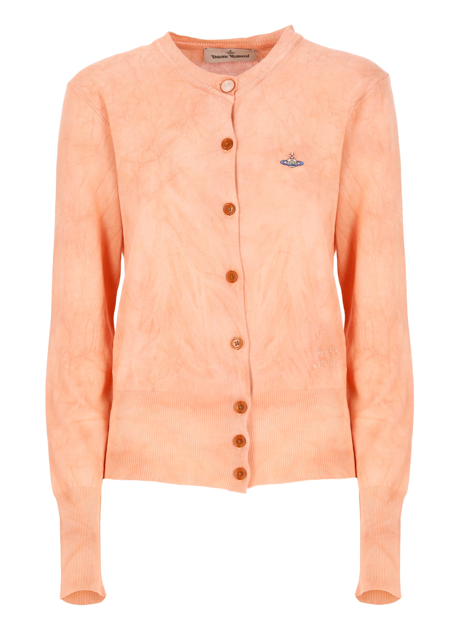 Vivienne Westwood Bea Cardigan In Orange