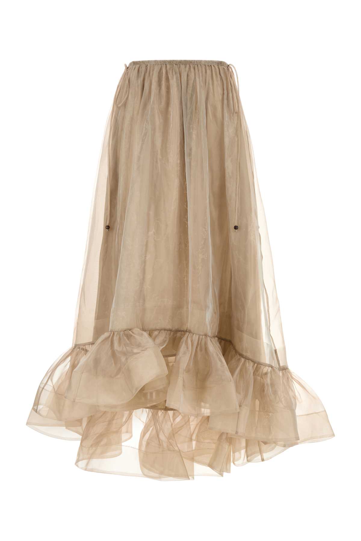 Cappuccino Organza Dawning Skirt