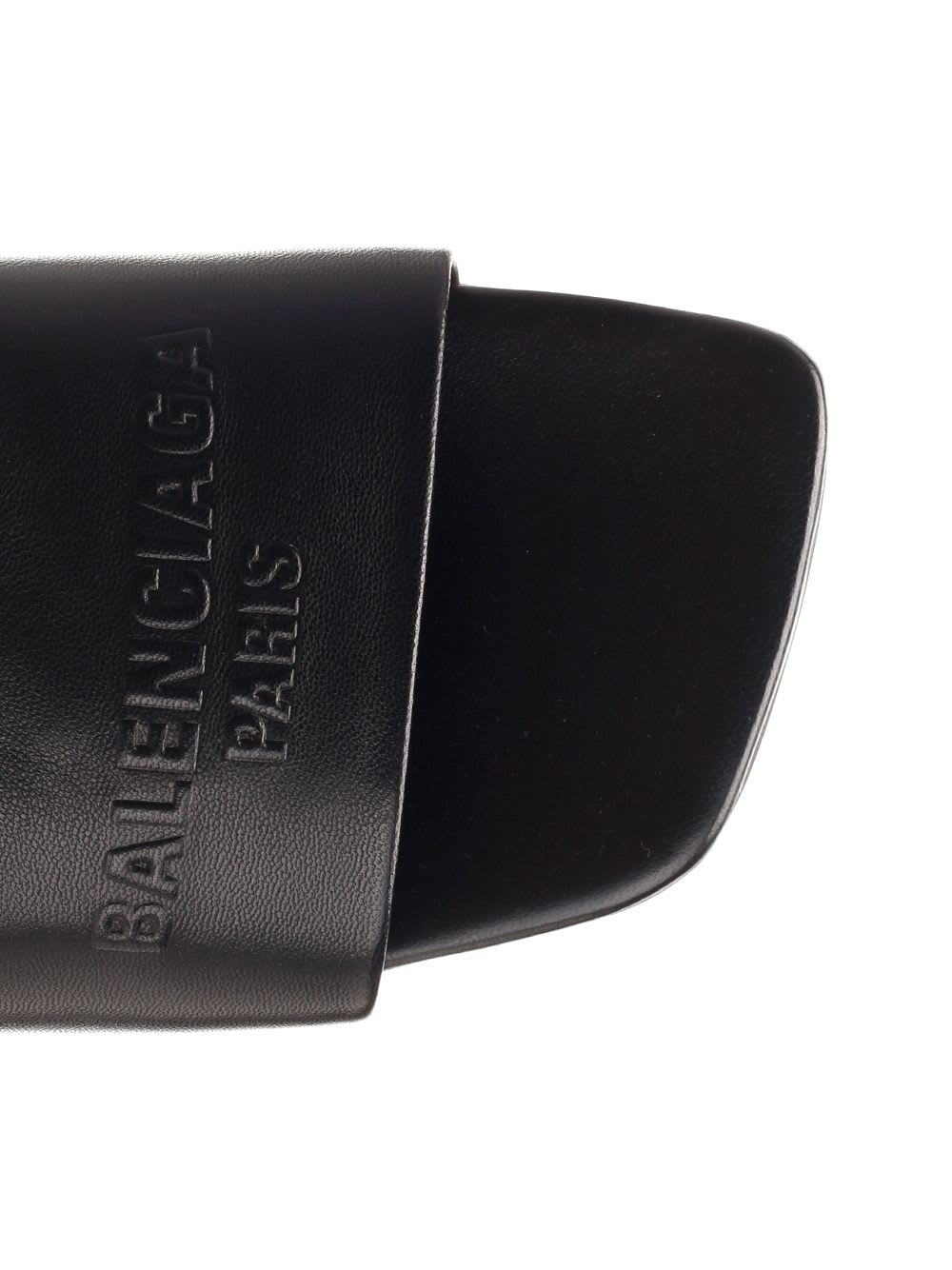 Shop Balenciaga Black Duty Free Flat Sandal