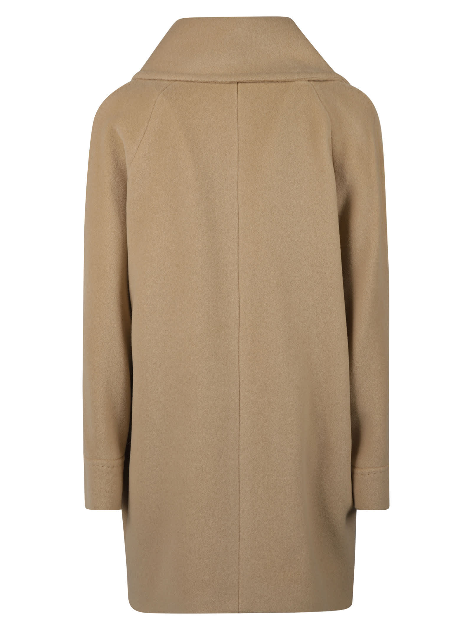 Shop Tagliatore Lillian Pea Coat In Neutrals