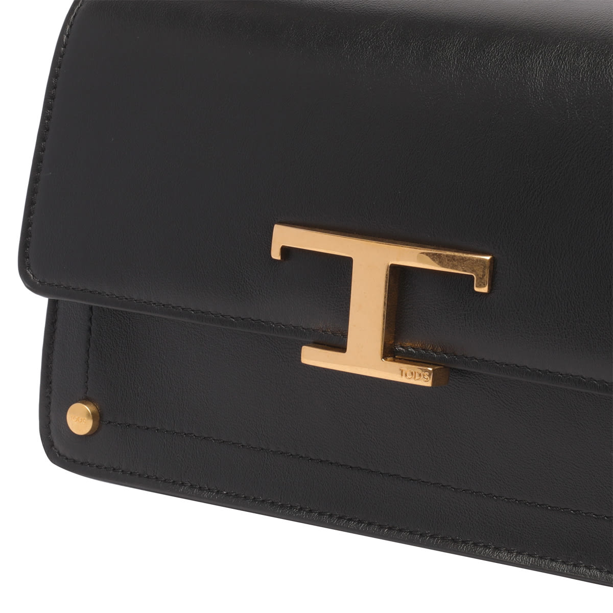 Shop Tod's Mini Shoulder Bag In Black