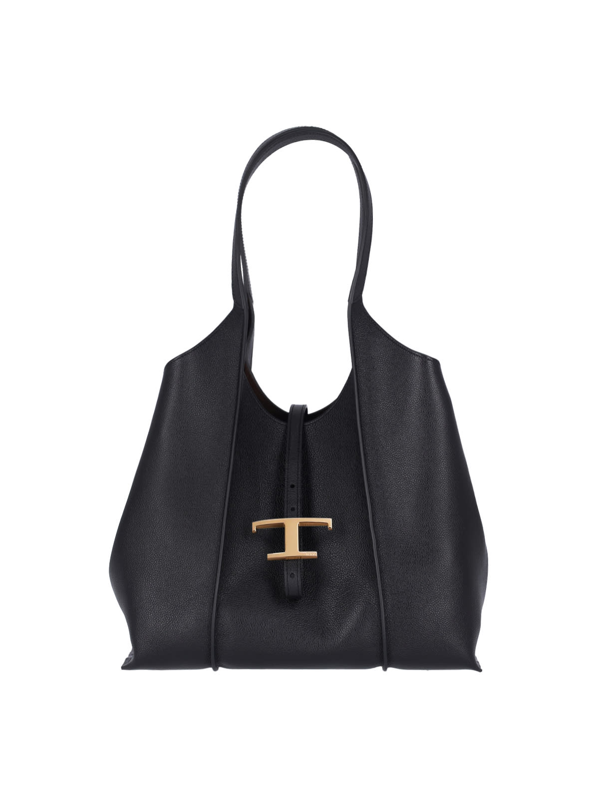 Shop Tod's T-timeless Small Tote Bag In Black