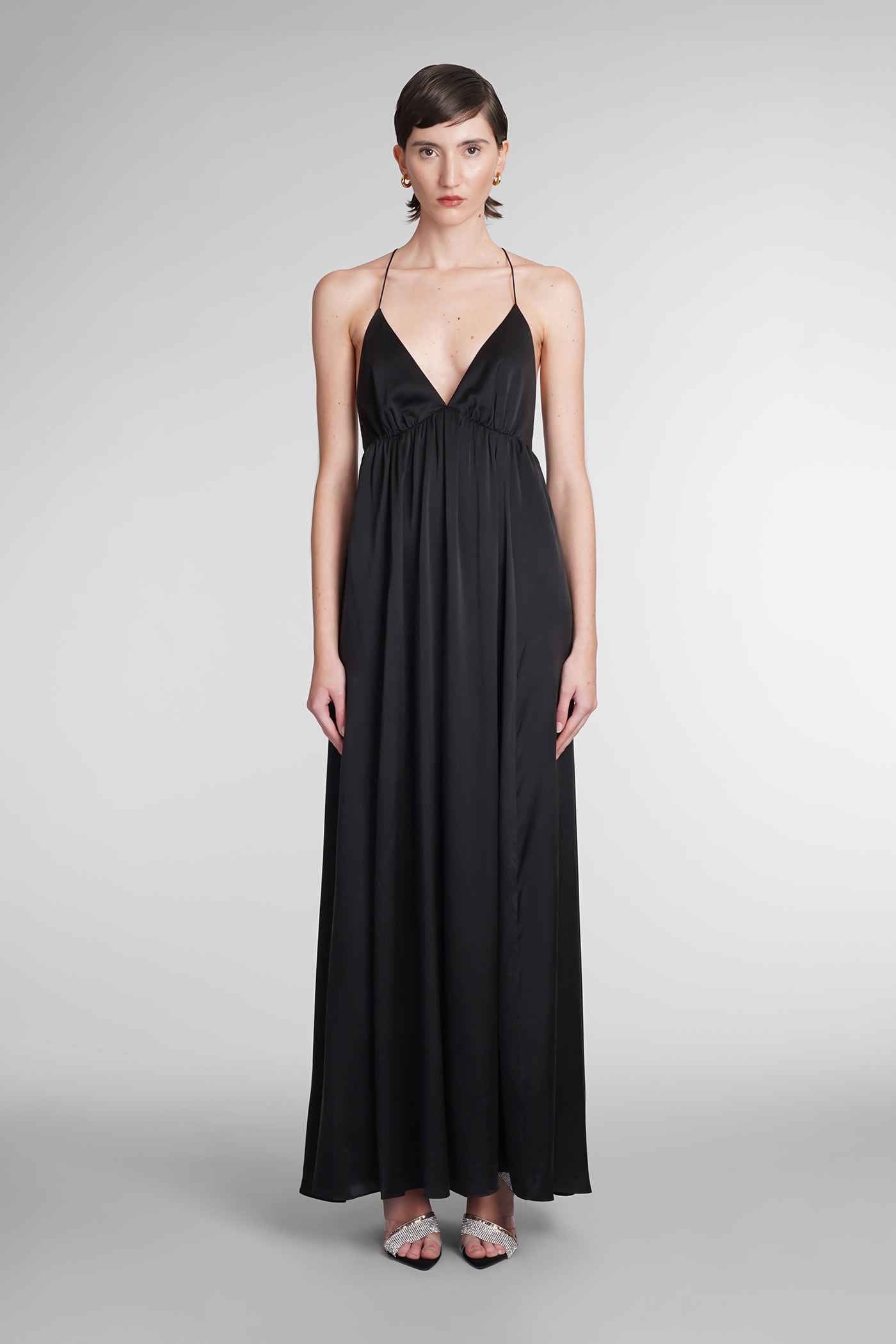 Shop Zimmermann Dress In Black Silk