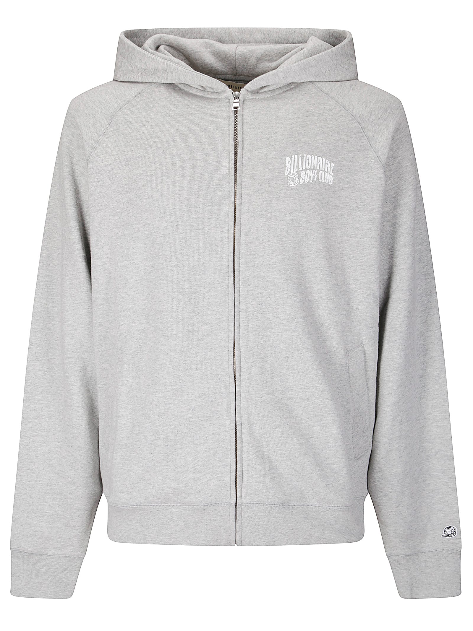 Billionaire Boys Club Small Arch Logo Zip Through In Gray