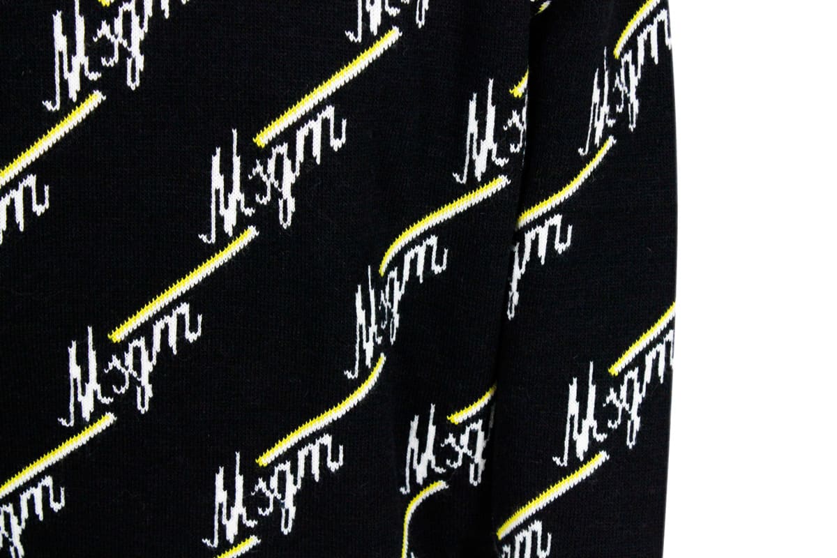 Msgm Sweater In Black
