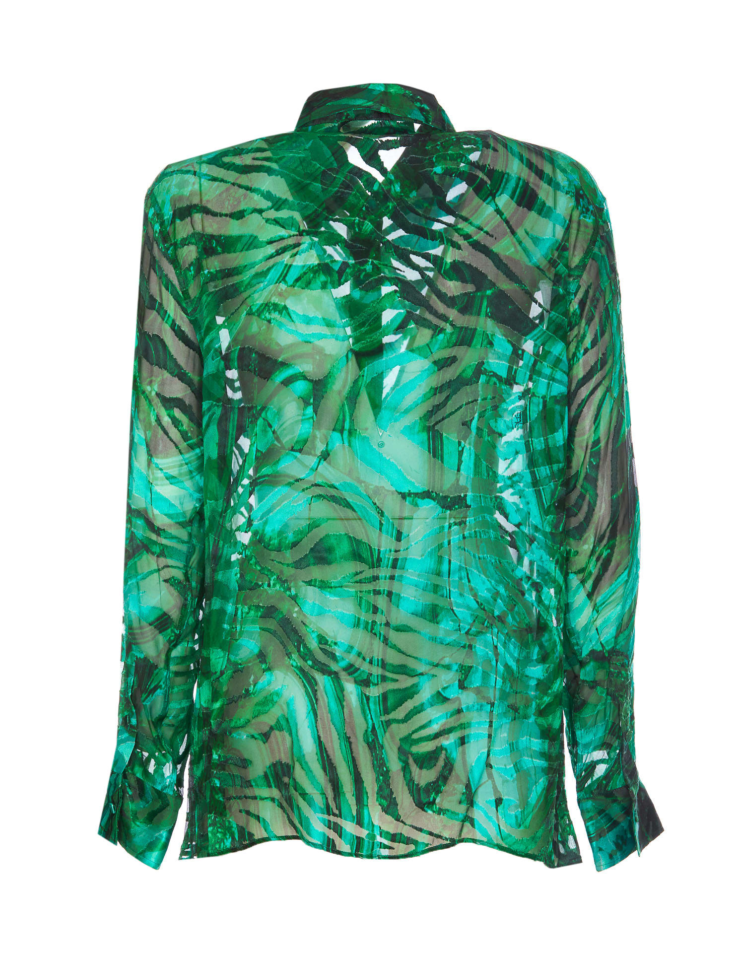 Shop Roberto Cavalli Shirt In Green