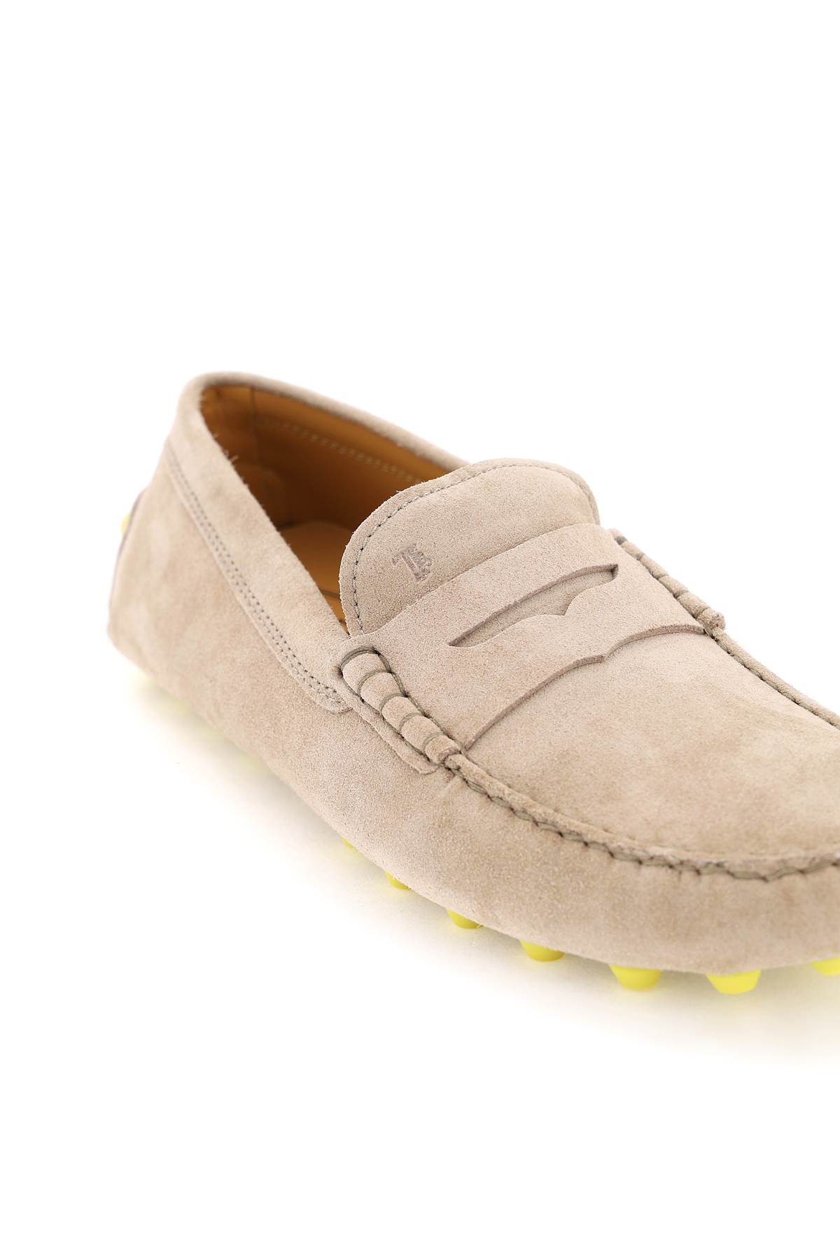Shop Tod's Bubble Loafers In Neutrals