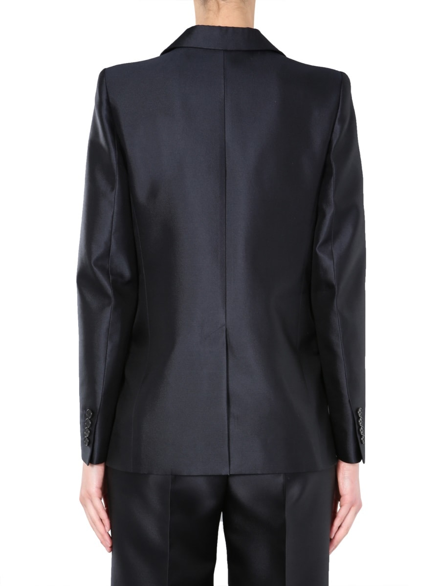 Shop Givenchy Double-breasted Jacket In Blue