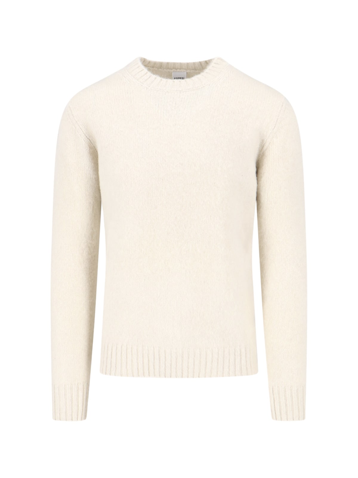 Shop Aspesi M183 Sweater In Natural