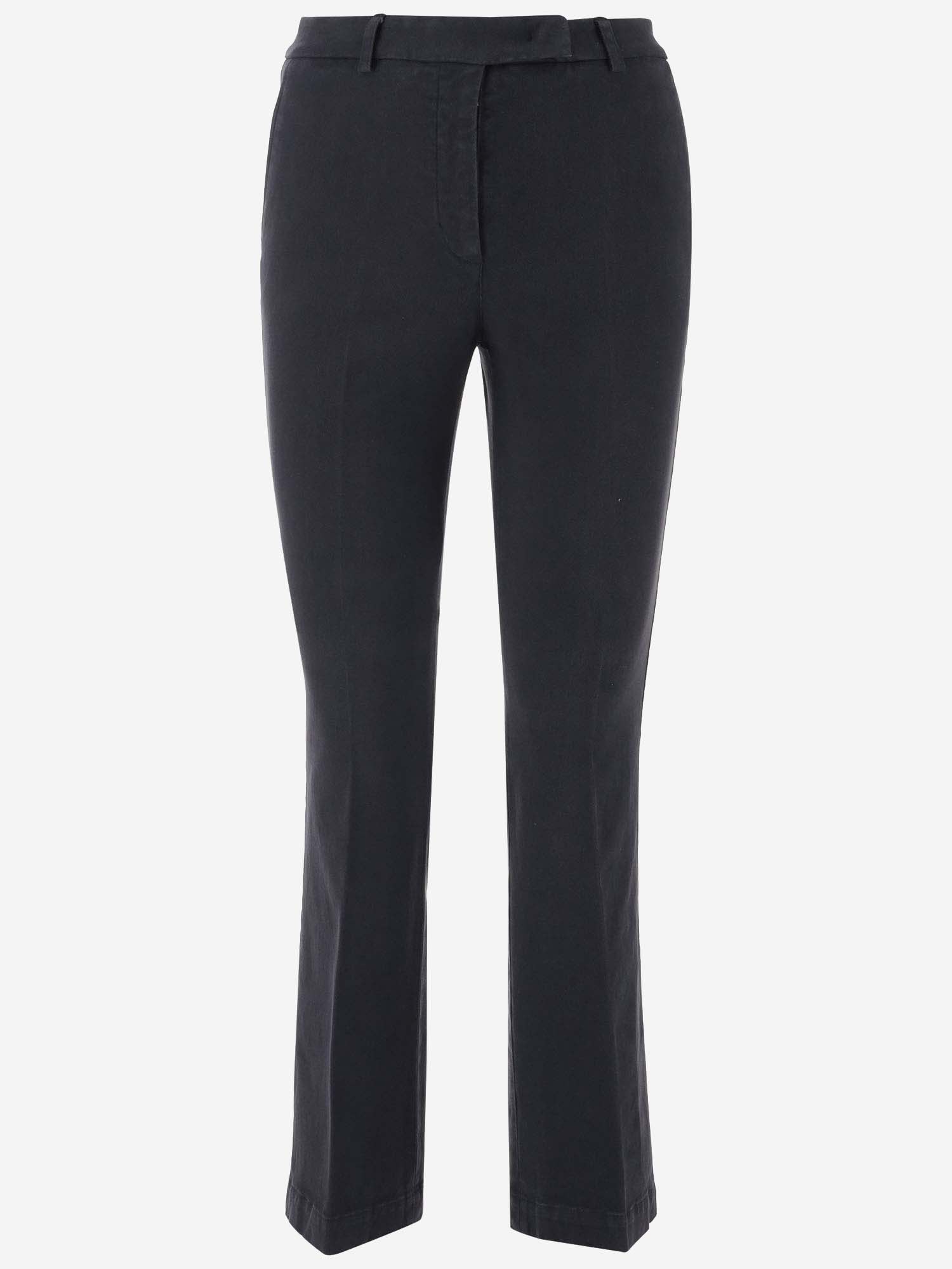 Stretch Cotton Pants