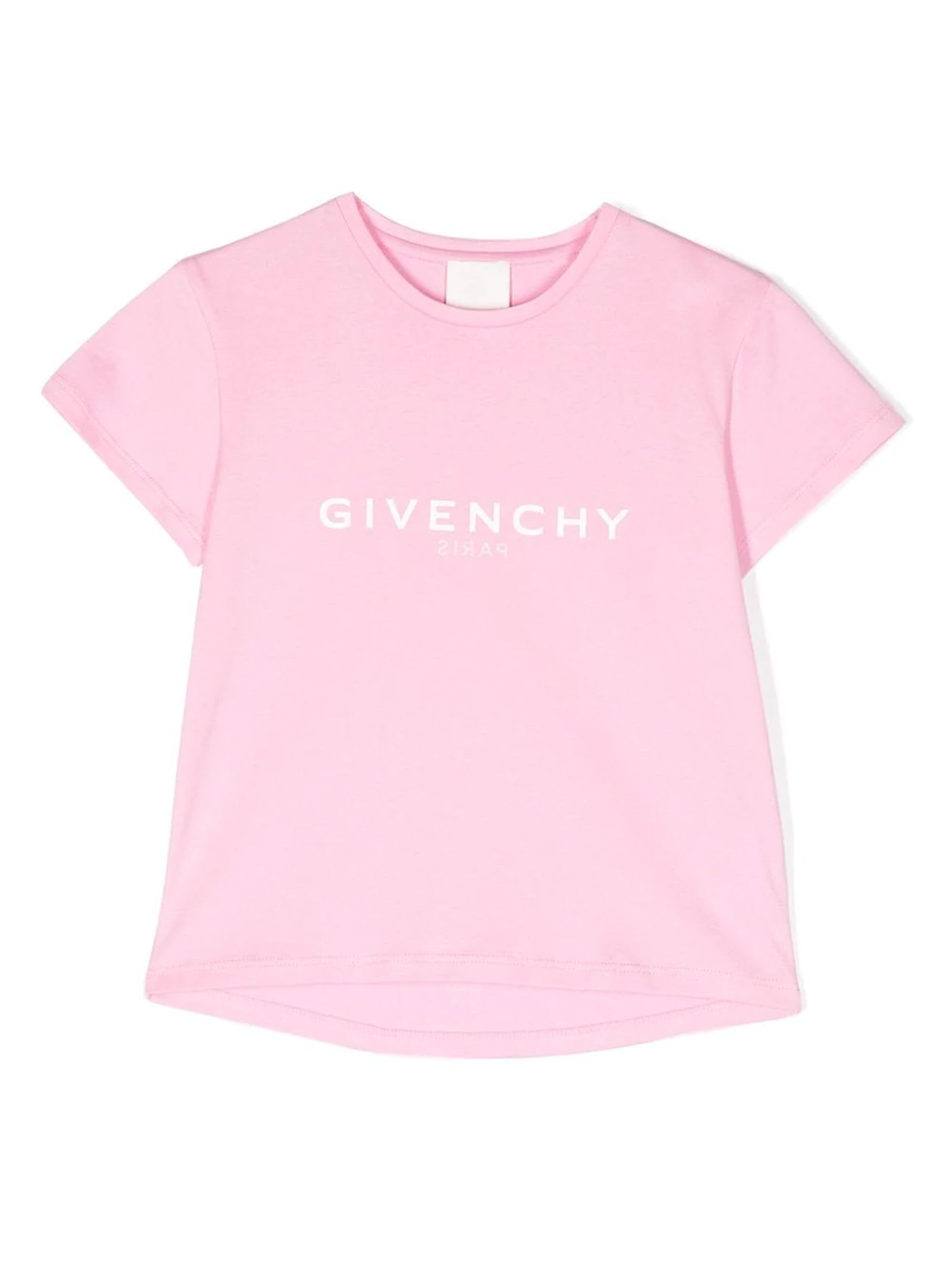 Givenchy Pink Cotton Tshirt
