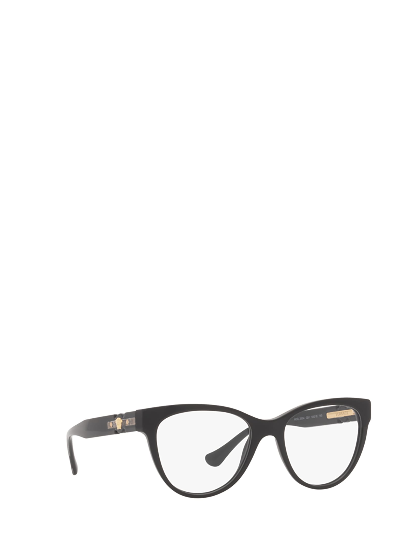 Shop Versace Ve3304 Black Glasses